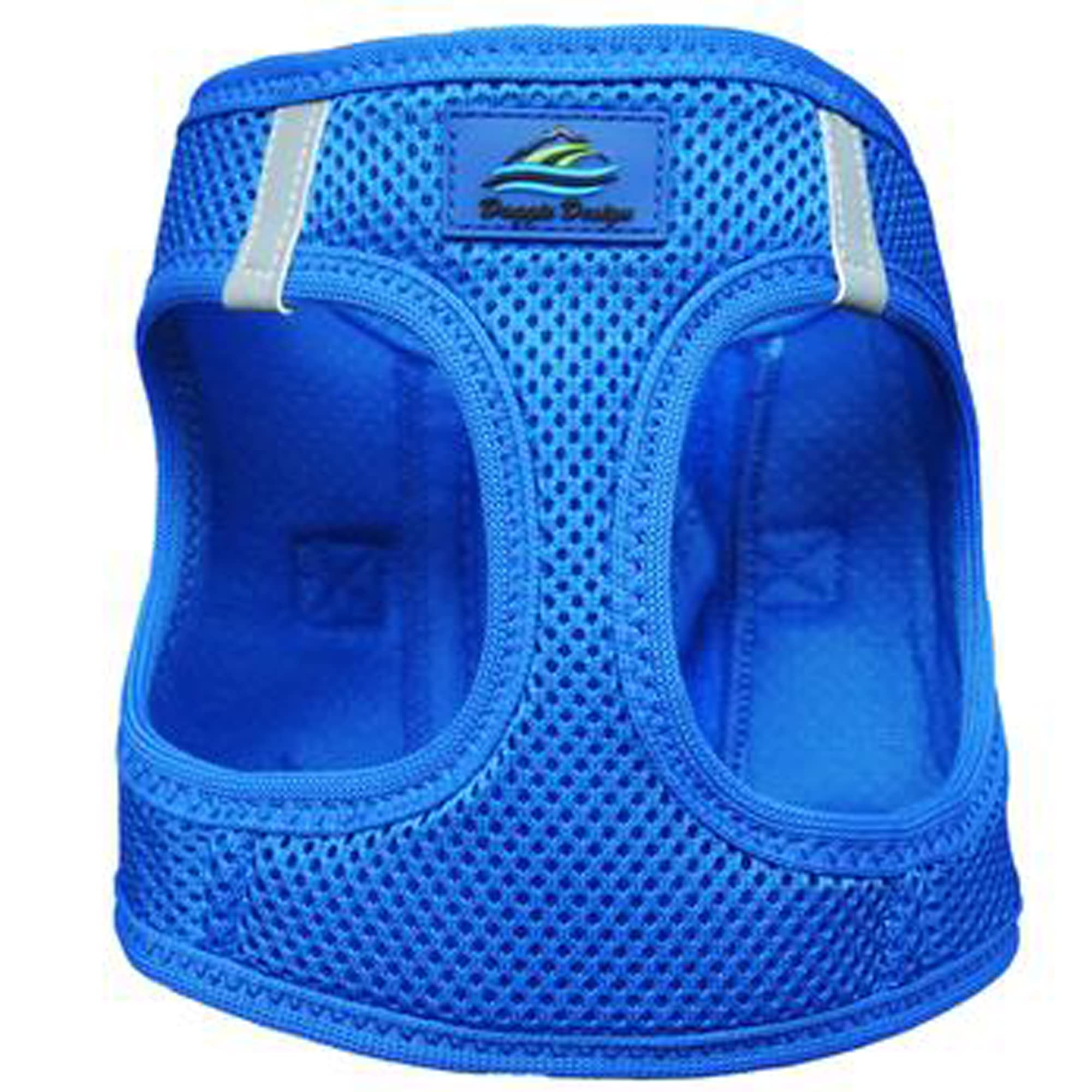 Doggie Design American River Solid Ultra Choke-Free Dog Harness - Cobalt Blue (Xxx-Large)