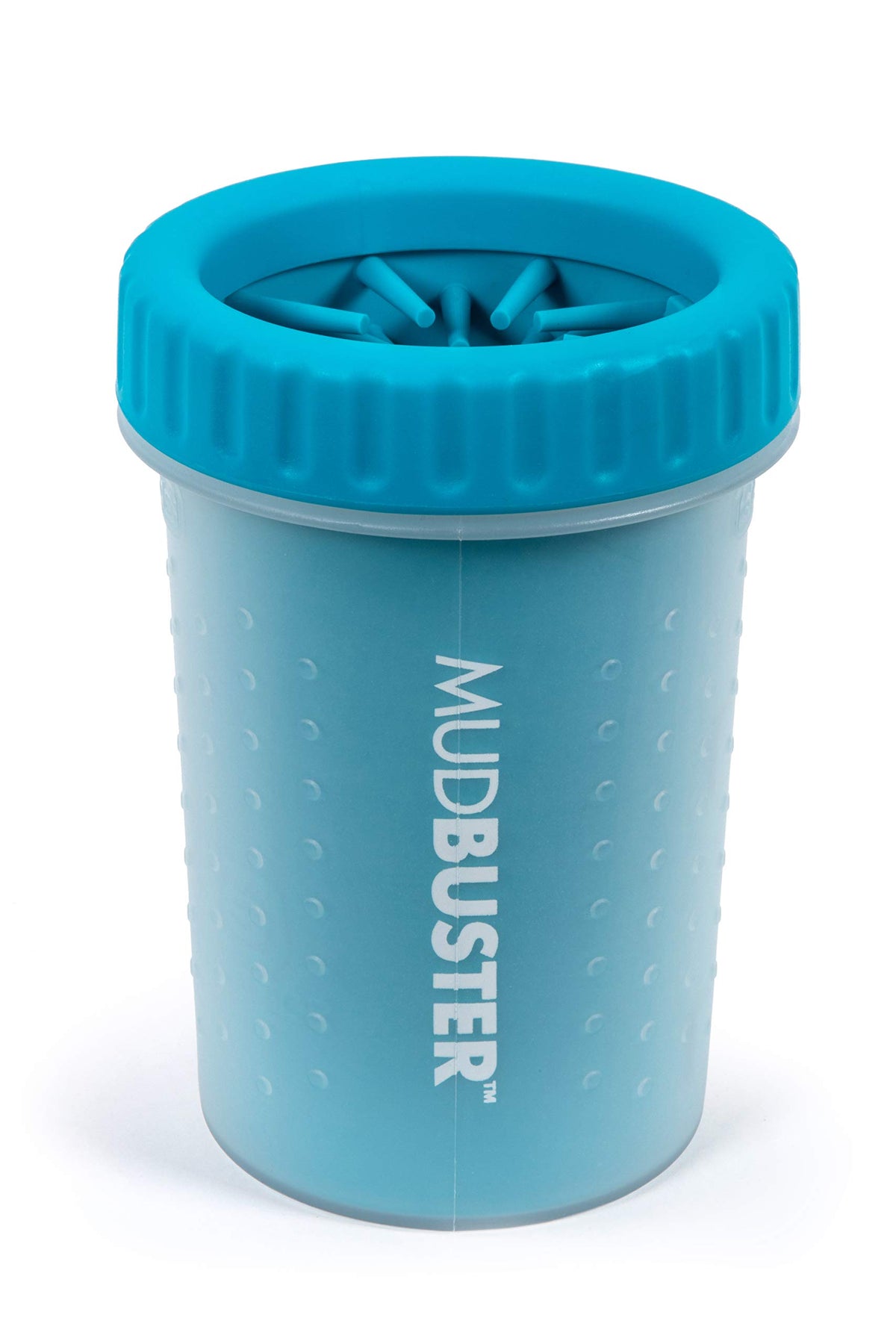 Dexas Mudbuster Portable Dog Paw Cleaner, Medium, Blue