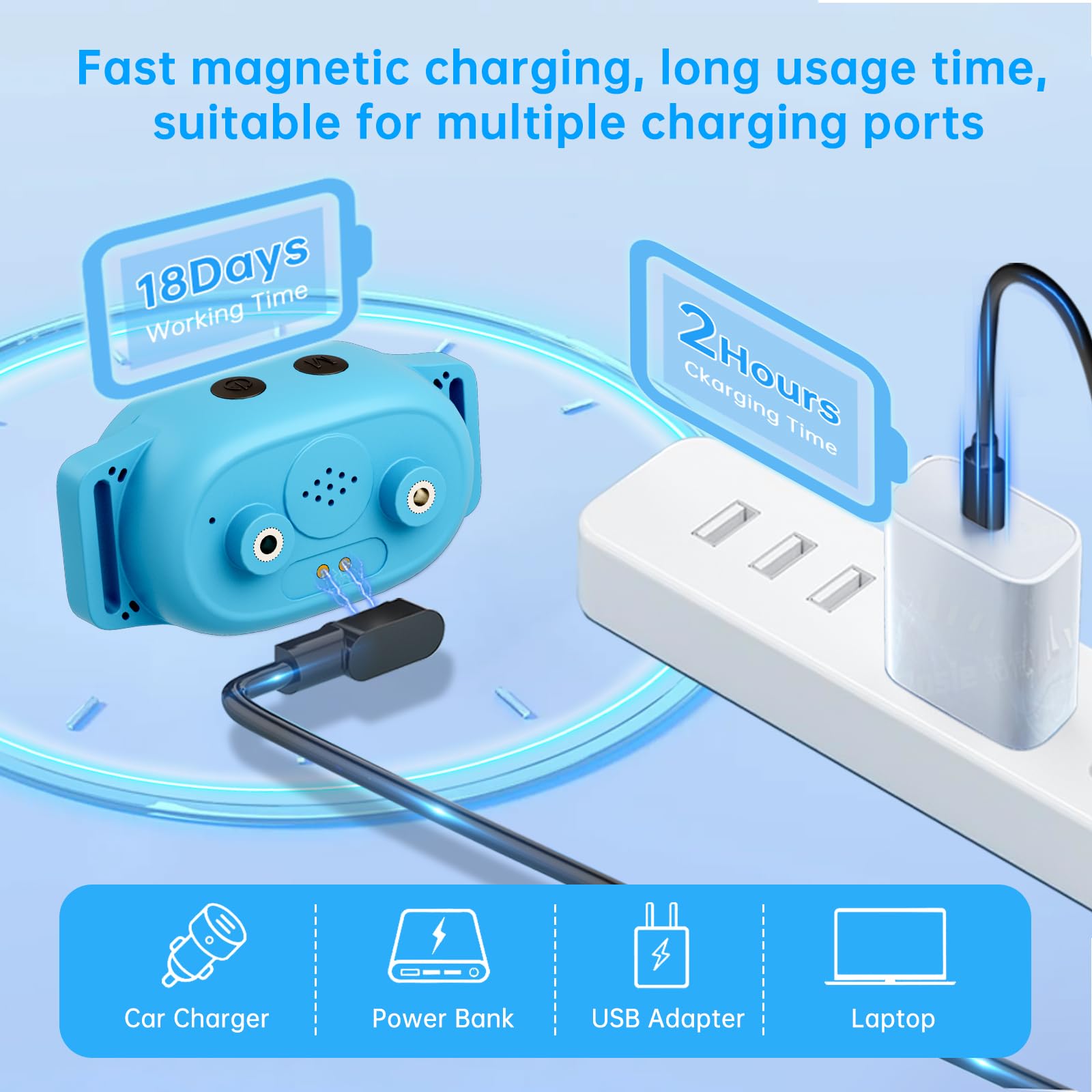 Smoothway Dog Bark Collar, Rechargeable Bark Collar For Large Dog, Medium Dog And Small Dog, Ip67 Waterproof Anti Barking Collar