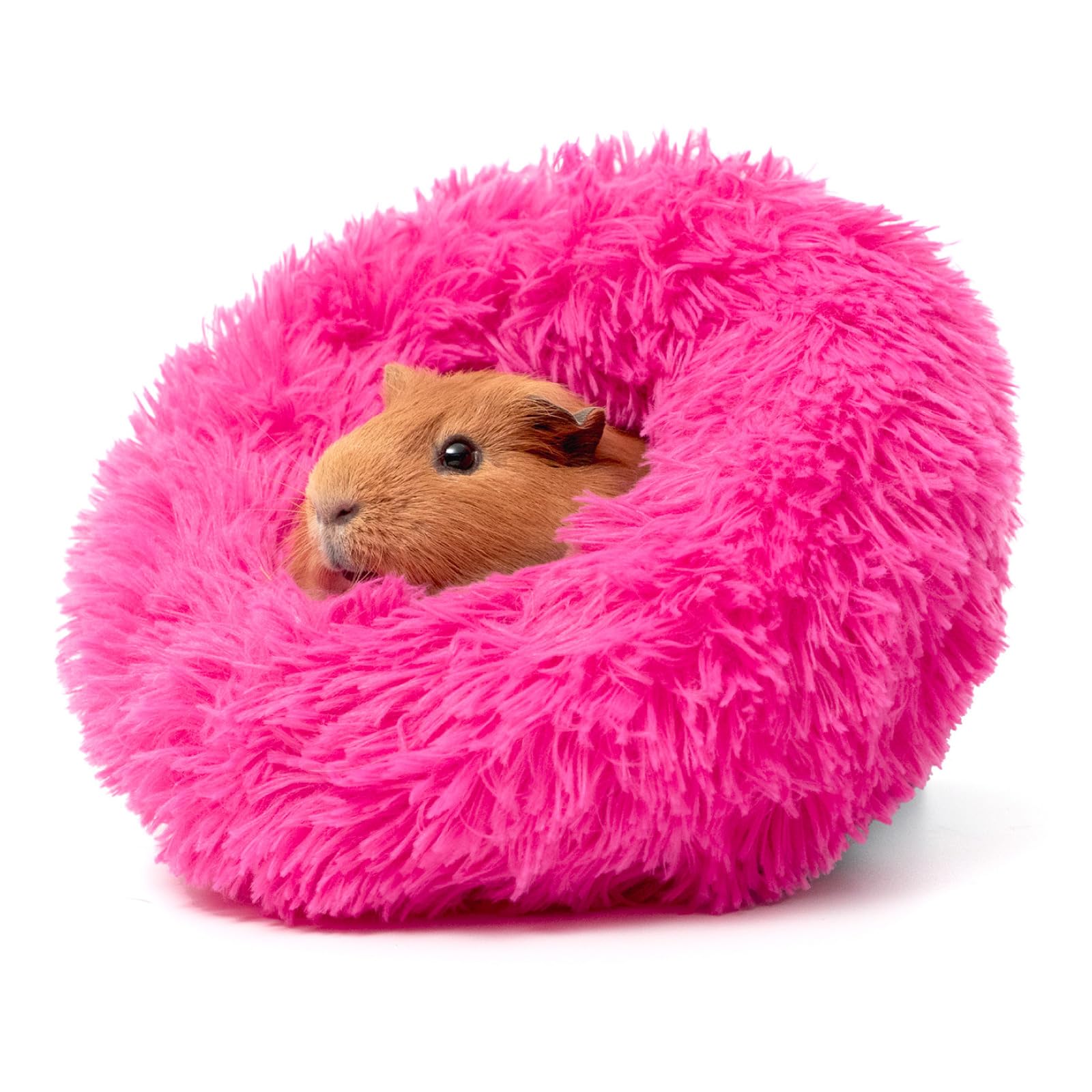 Paw Inspired Furr-O Burrowing Pet Bed For Guinea Pigs And Other Small Animals (Pink)