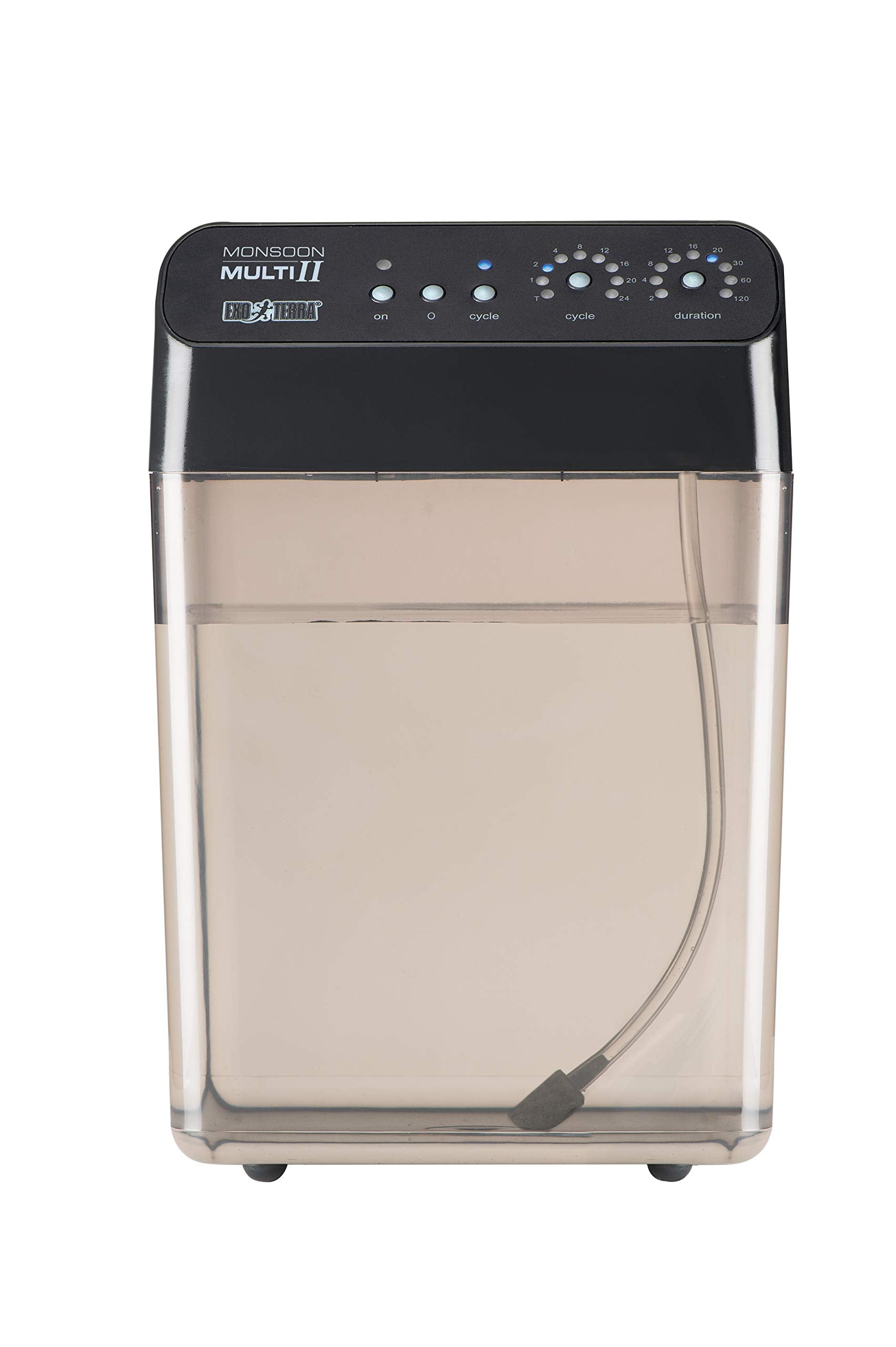 Exo Terra Monsoon Multi Ii Reptile Terrarium Mister, Black | Programmable Misting System With 4.5 Bar Pressure Pump | Flexible N