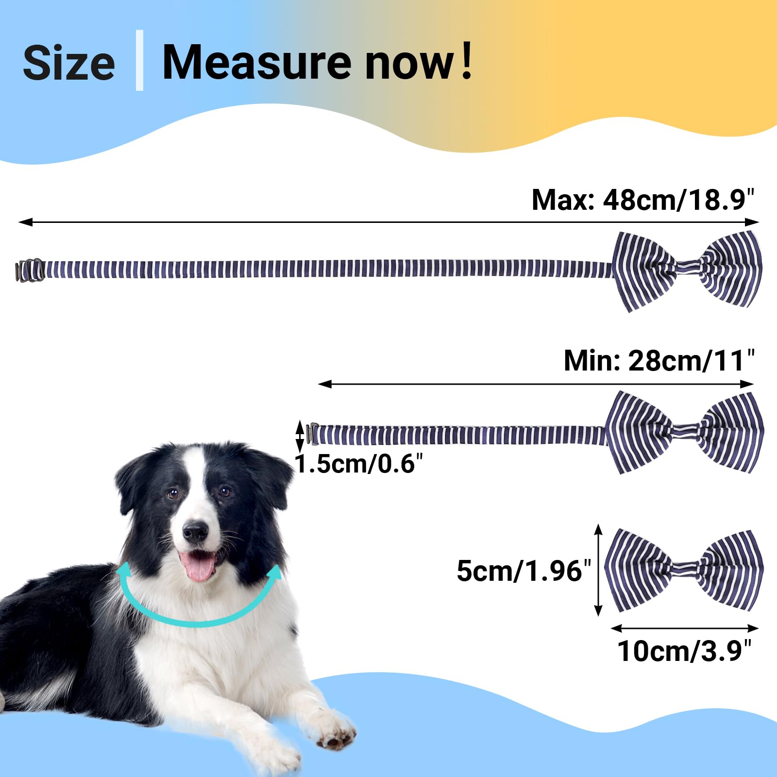 Dog Bow Ties, 40 Pcs Segarty Pet Neck Bows, Bulk Pet Bowties With Adjustable Collar, Grooming Bowknot For Christmas Birthday Holiday Valentine Party Dog Photography Accessories Gift For Puppy Dogs Cat