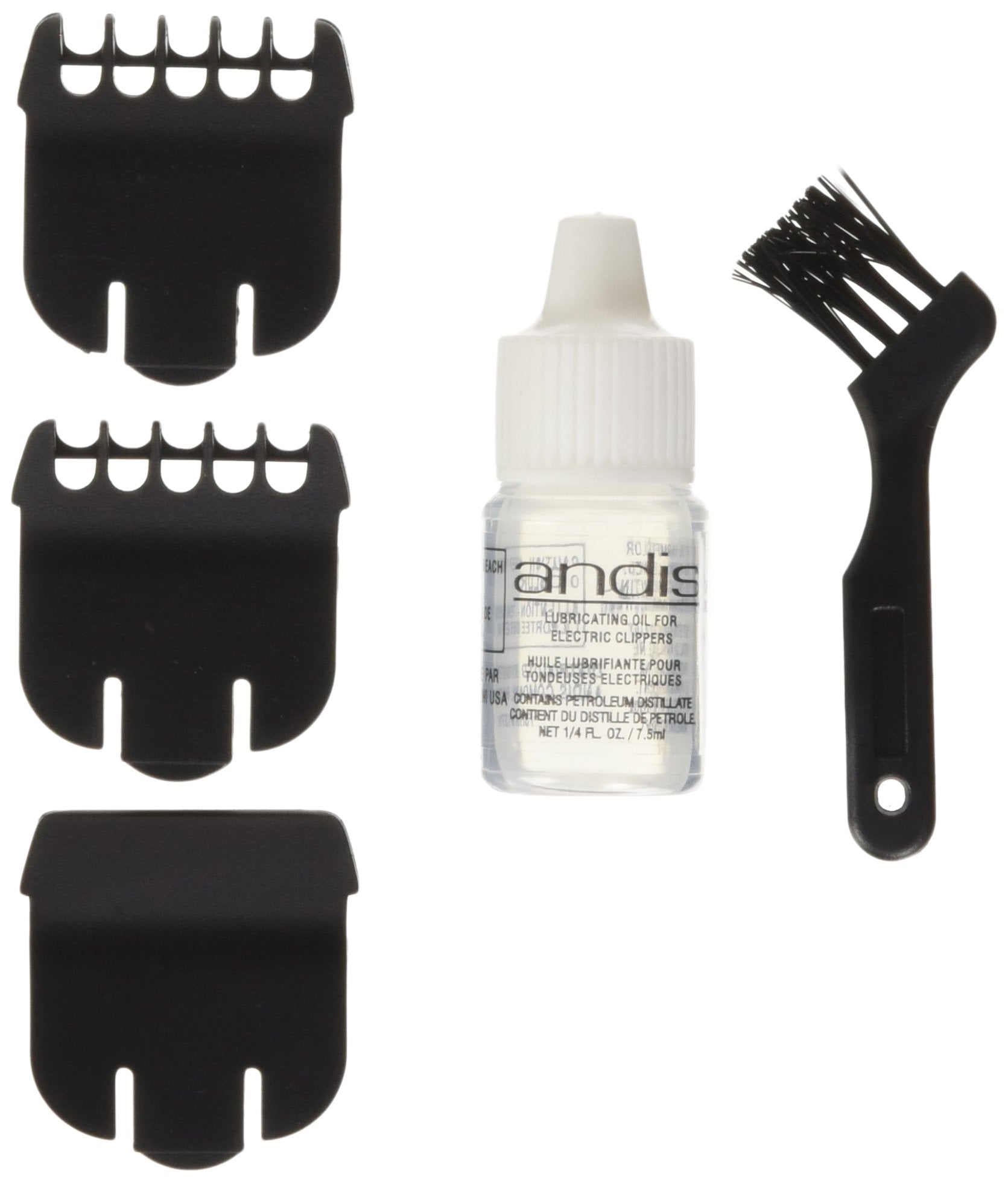 Andis 24865 Cordless Trim 'N Go 7-Piece Portable Trimmer - Animal/Dog Grooming, Silver