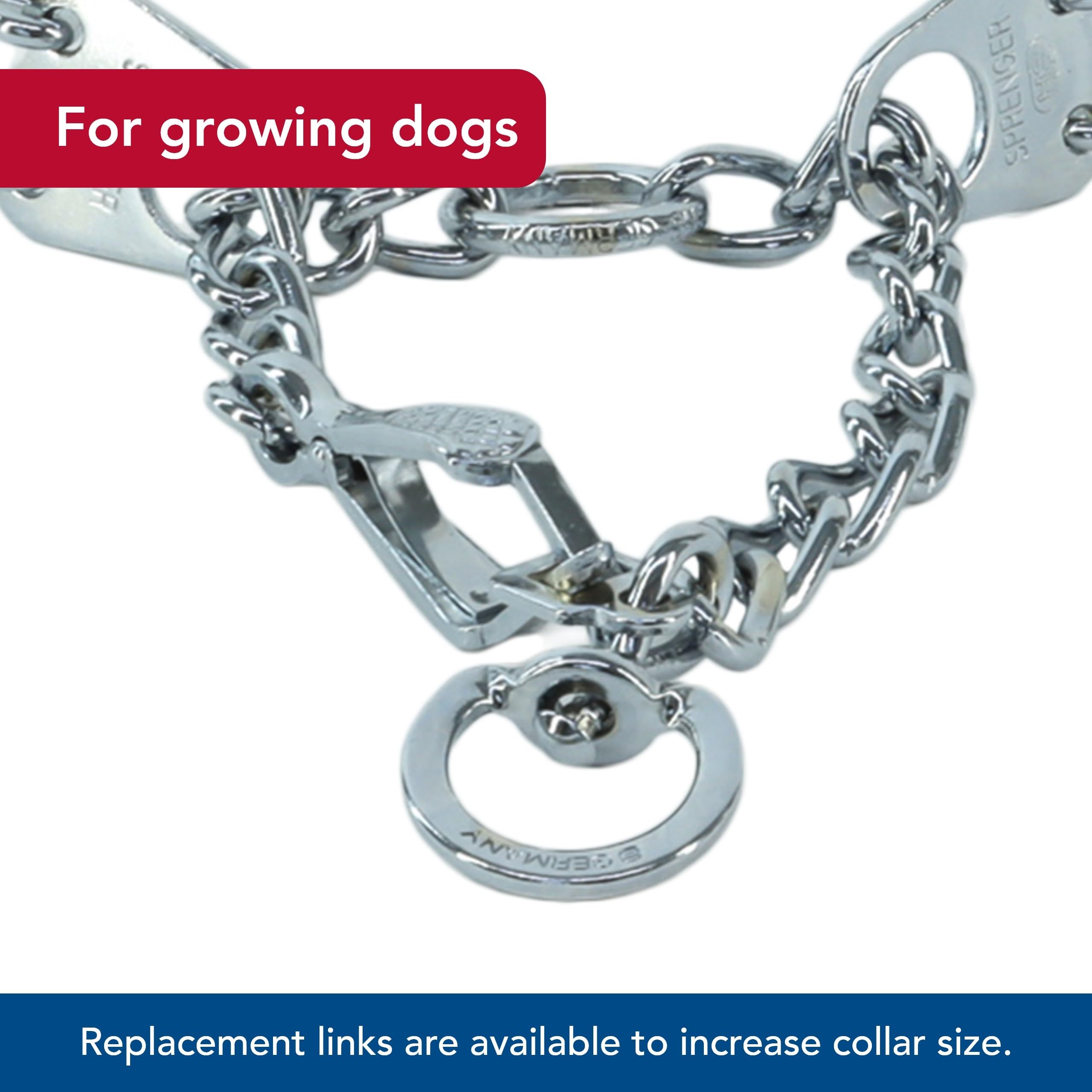 Herm Sprenger Pinch Dog Collar With Quick Release Snap Lrg