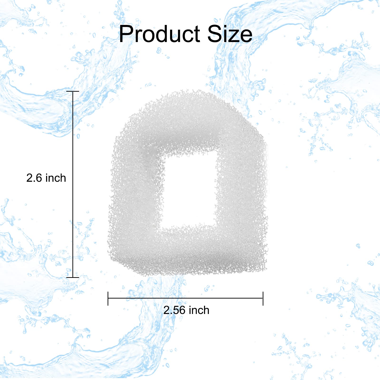 8 Pack Pet Fountain Filter Replacement,4 Carbon Filters And 4 Foam Pre-Filter Replacement Compatible With Multiple Pet Water Dis