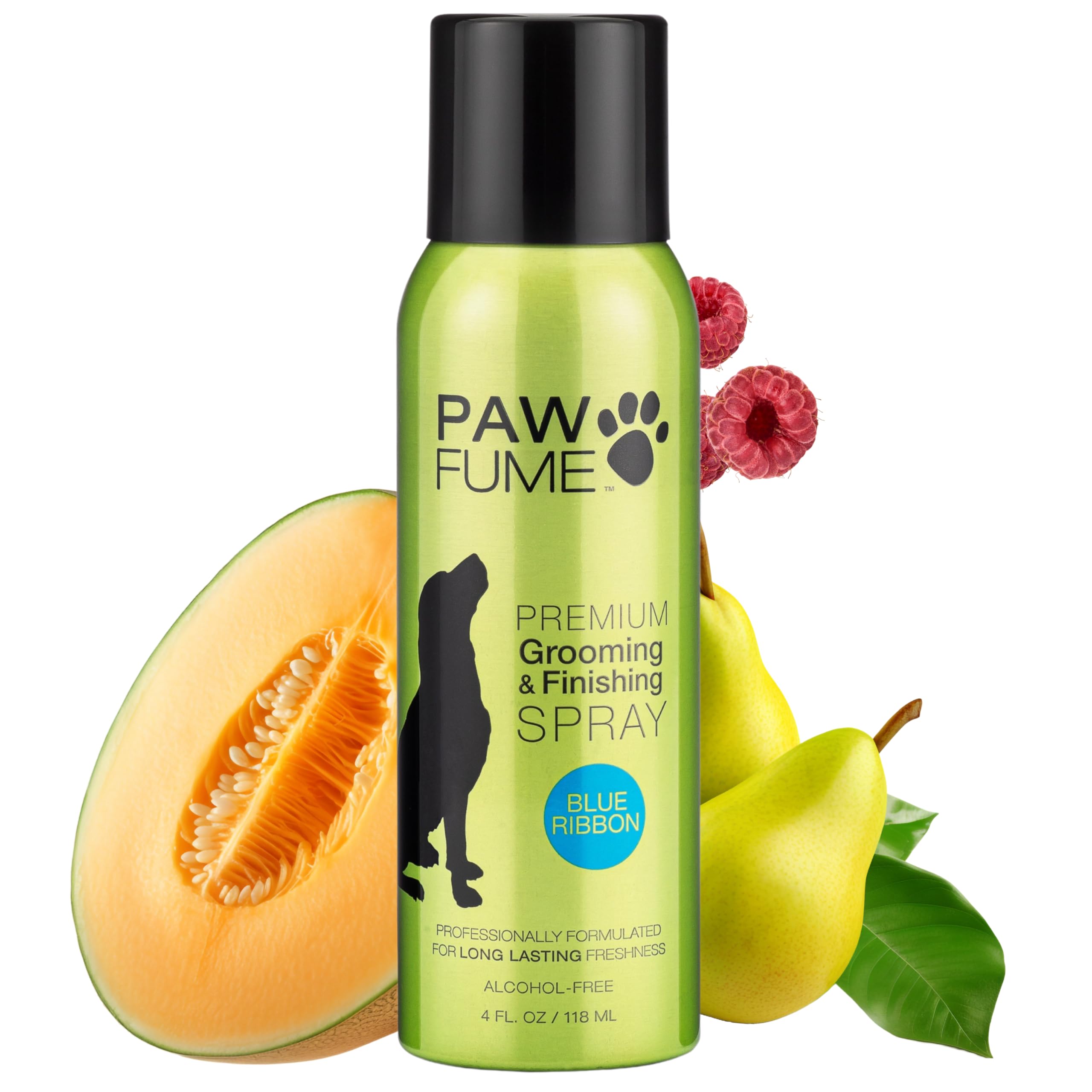Pawfume Dog Perfume Spray For Grooming, Blue Ribbon, 1-Pack - Keep Your Pup Fresh All Day - Probiotic, Alcohol-Free, Detangling 