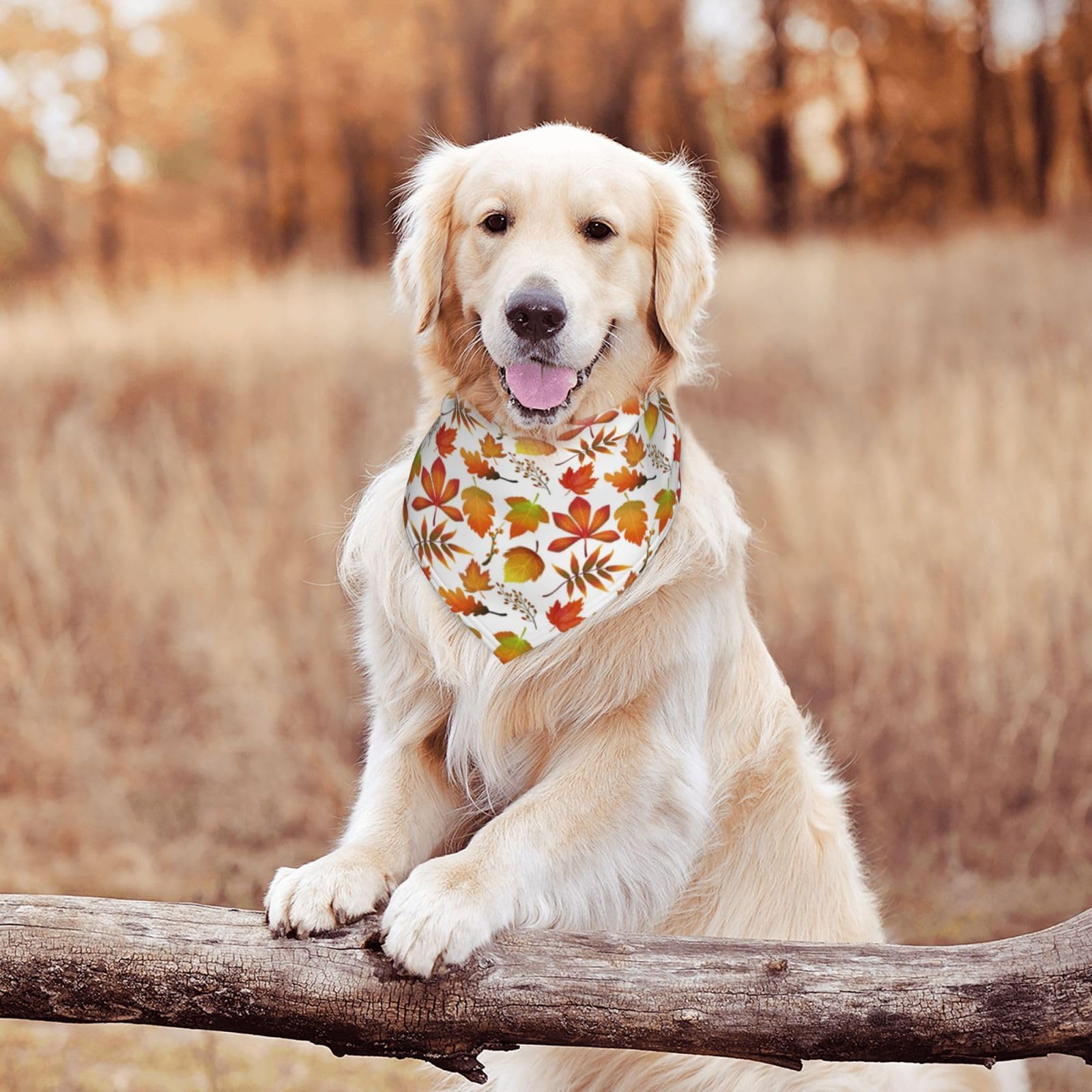 Cute Flower Floral Green Dog Bandana Scarf Triangle Bibs Pet Accessories Cat Kerchief