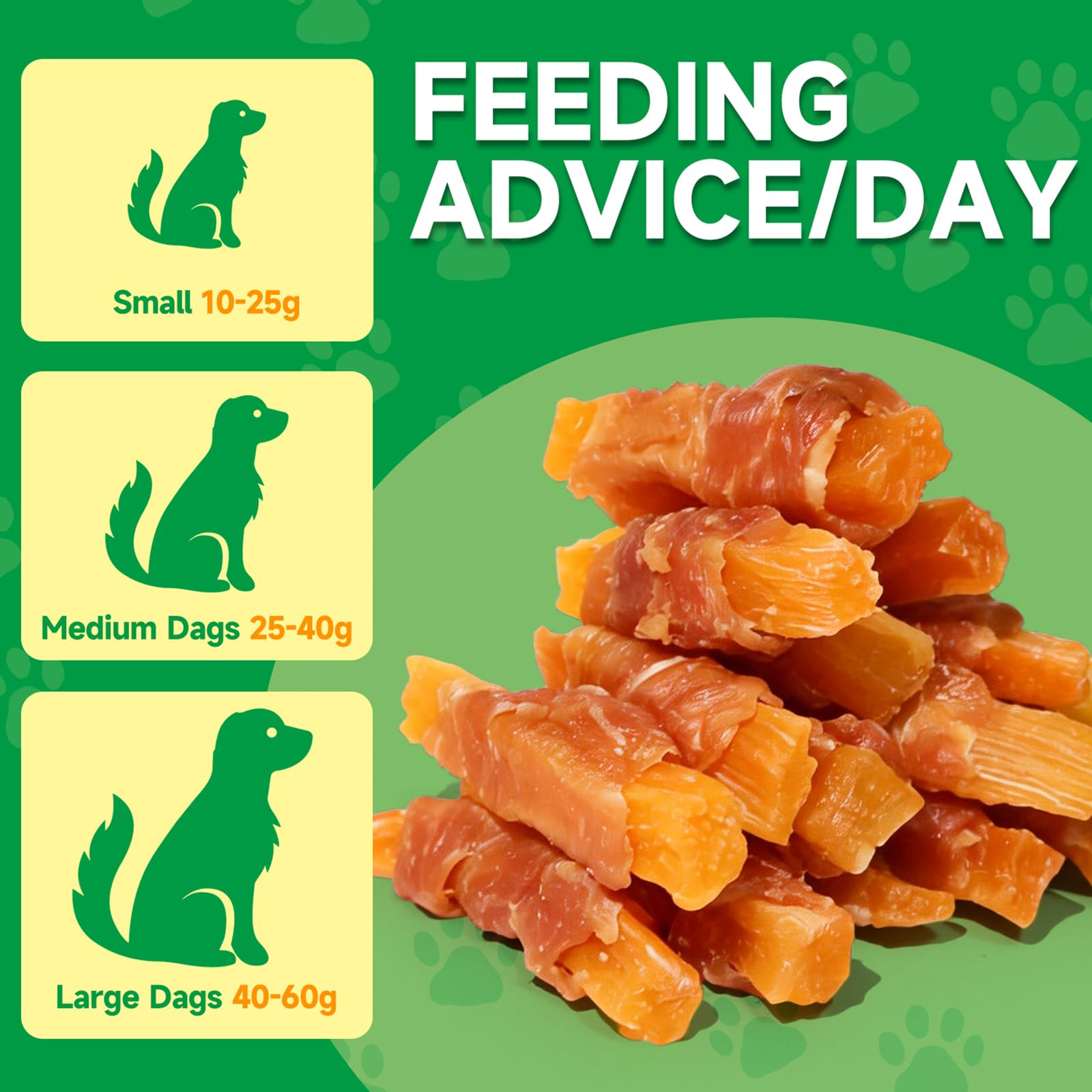 YUNSHAN Chicken Wrapped Dog & Cat Chew Treats, Cheese Sticks, 16 oz