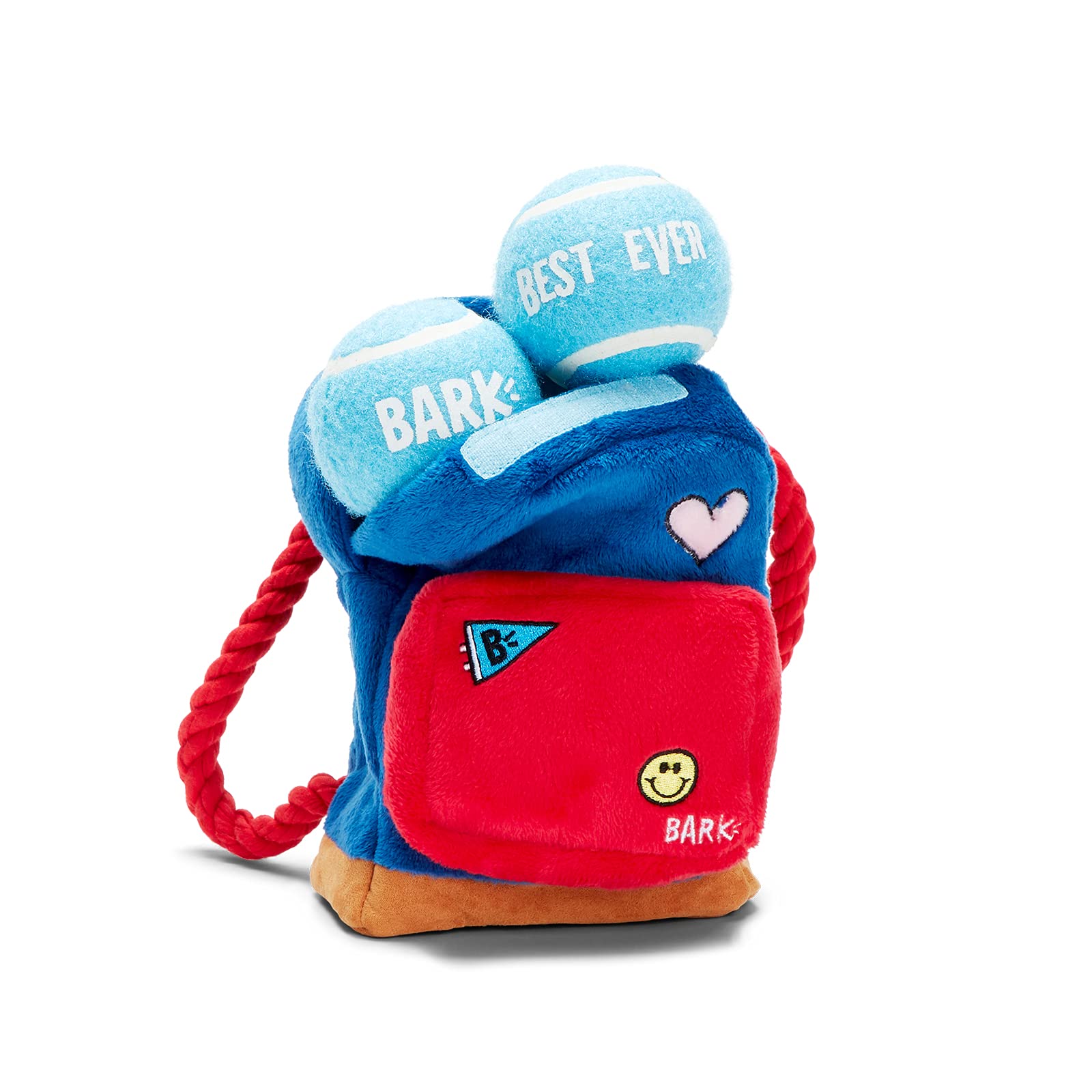 Barkbox 2 In 1 Interactive Plush Dog Toy - Rip And Reveal Toy For Dogs And Puppies - Stimulating Squeaky Pet Toys | Janspup Back