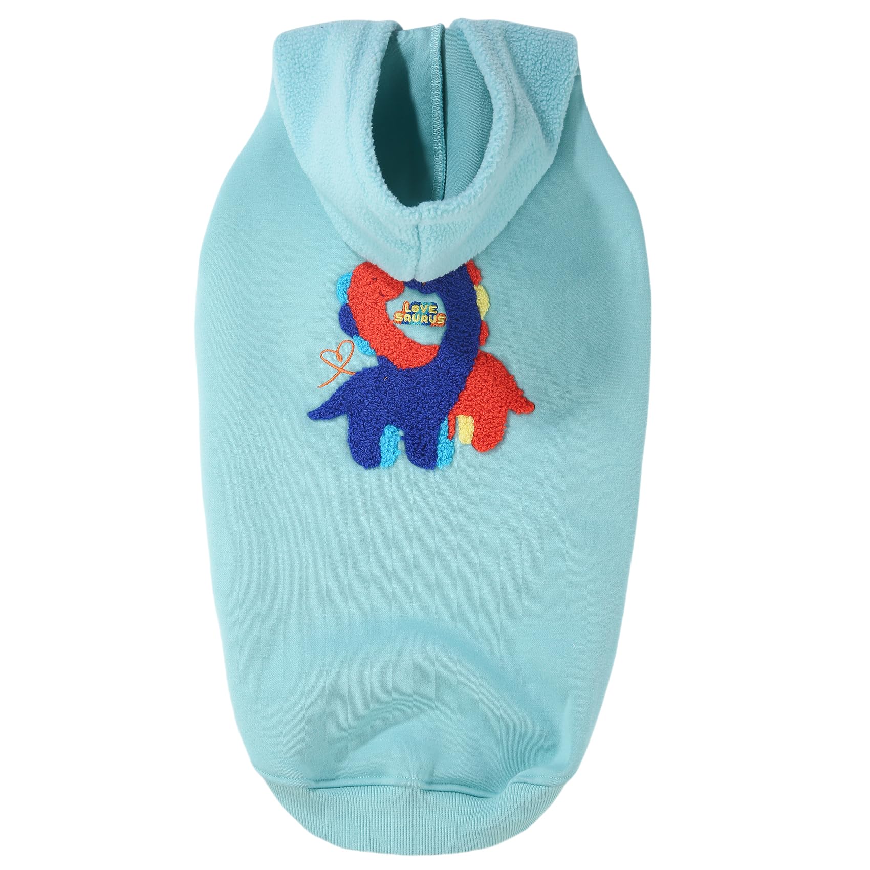 Winter Hoodie Coat, Plush Vest Jacket, Autumn Warm Clothes For Dogs (Pale Blue-2Xl)