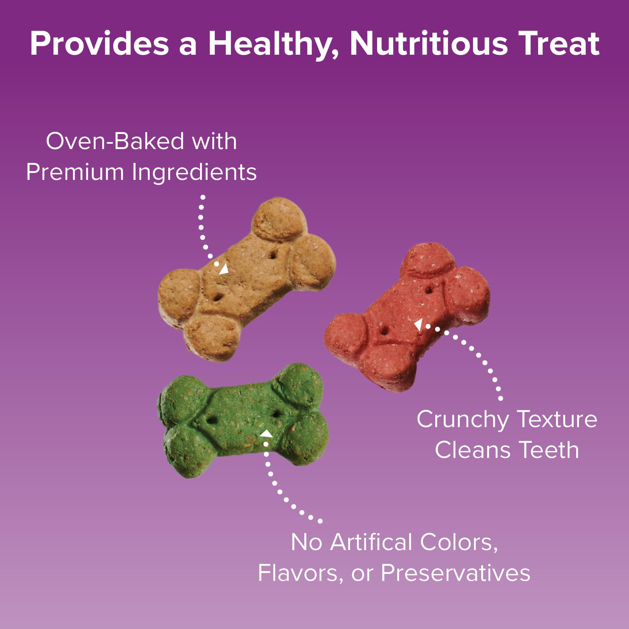 Blue Seal Kent Entrust Crunchers - Small Dog Treats, Assorted Flavors - Crunchy Oven Baked Biscuits with Premium Ingredients, He