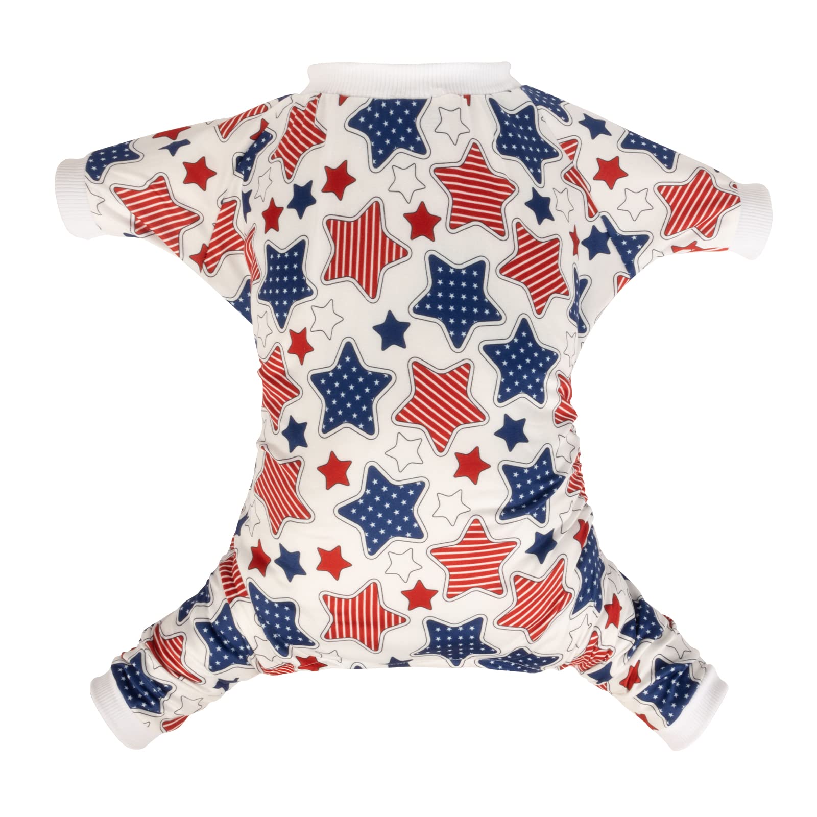 Cutebone Small Dog Pajamas Shirt Stretchy Summer Puppy Pjs Soft Cat Onesies Pet Clothes For Daily Wear Da19Xl