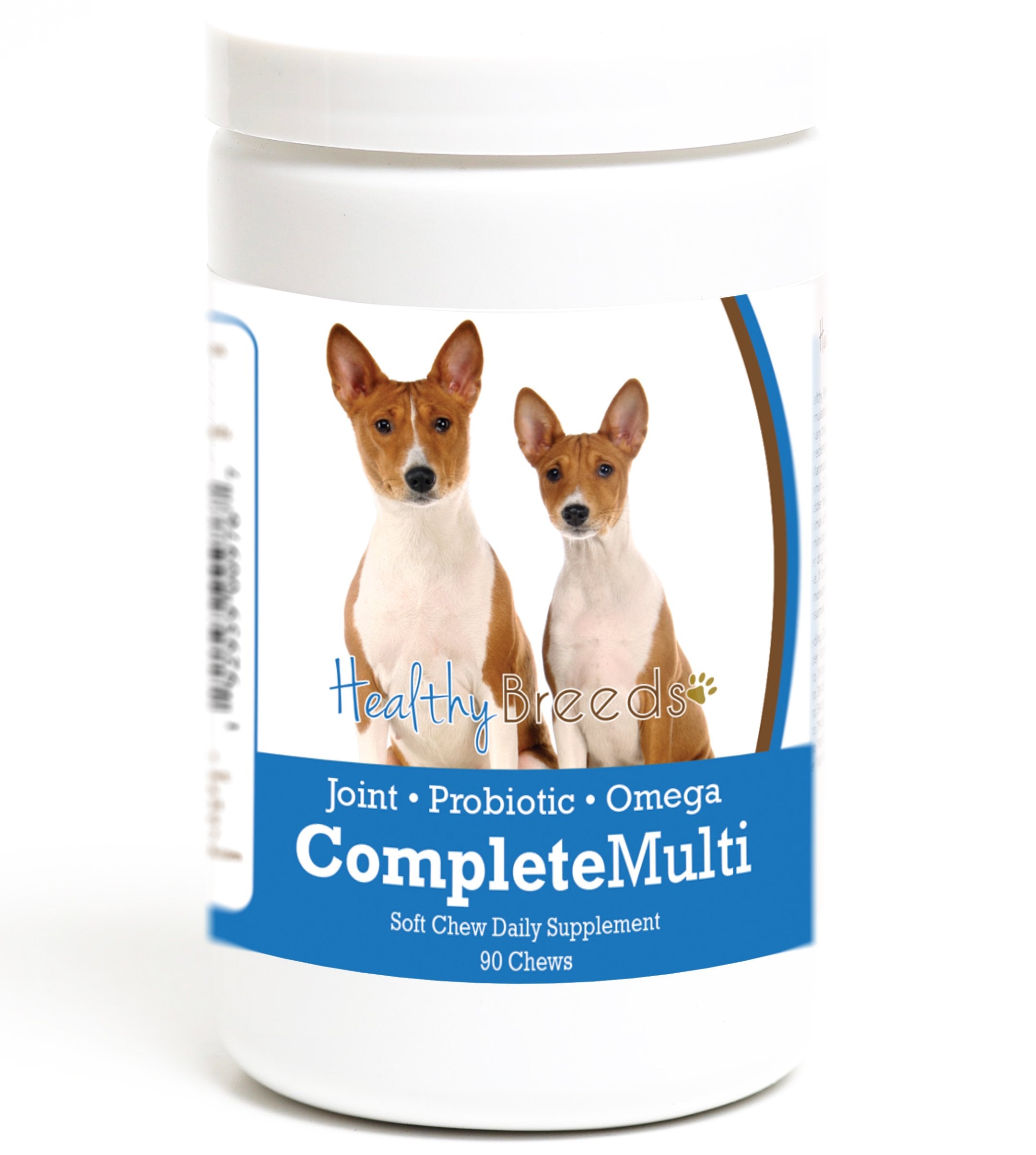 Healthy Breeds Basenji All in One Multivitamin Soft Chew 90 Count