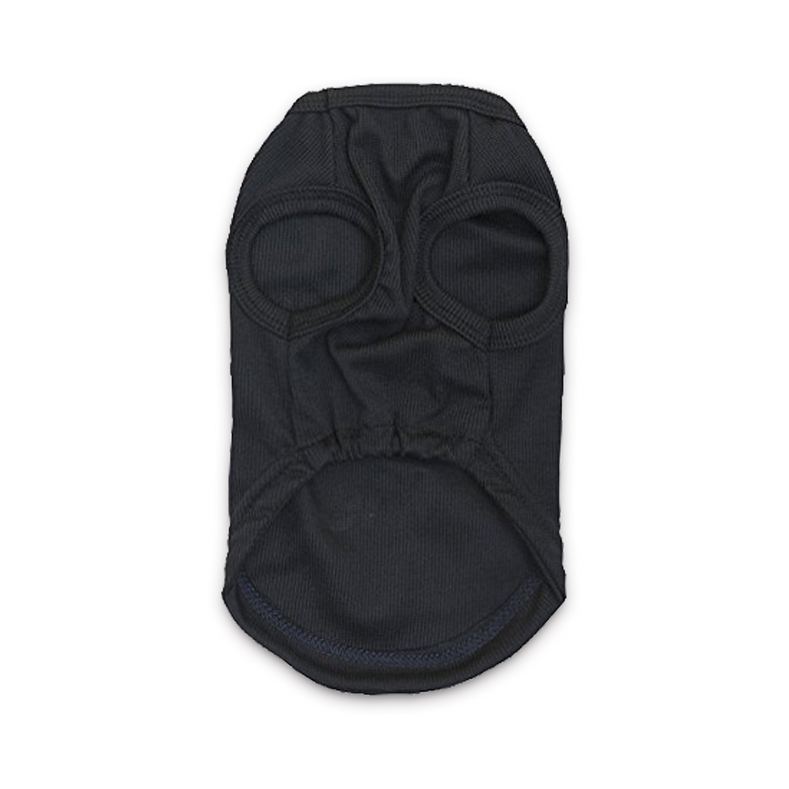 DroolingDog Small Dog Shirt Tee Shirts for Dogs T-Shirt XXS Puppy Boy Funny Clothes Black Dog Clothes, XXS, Black