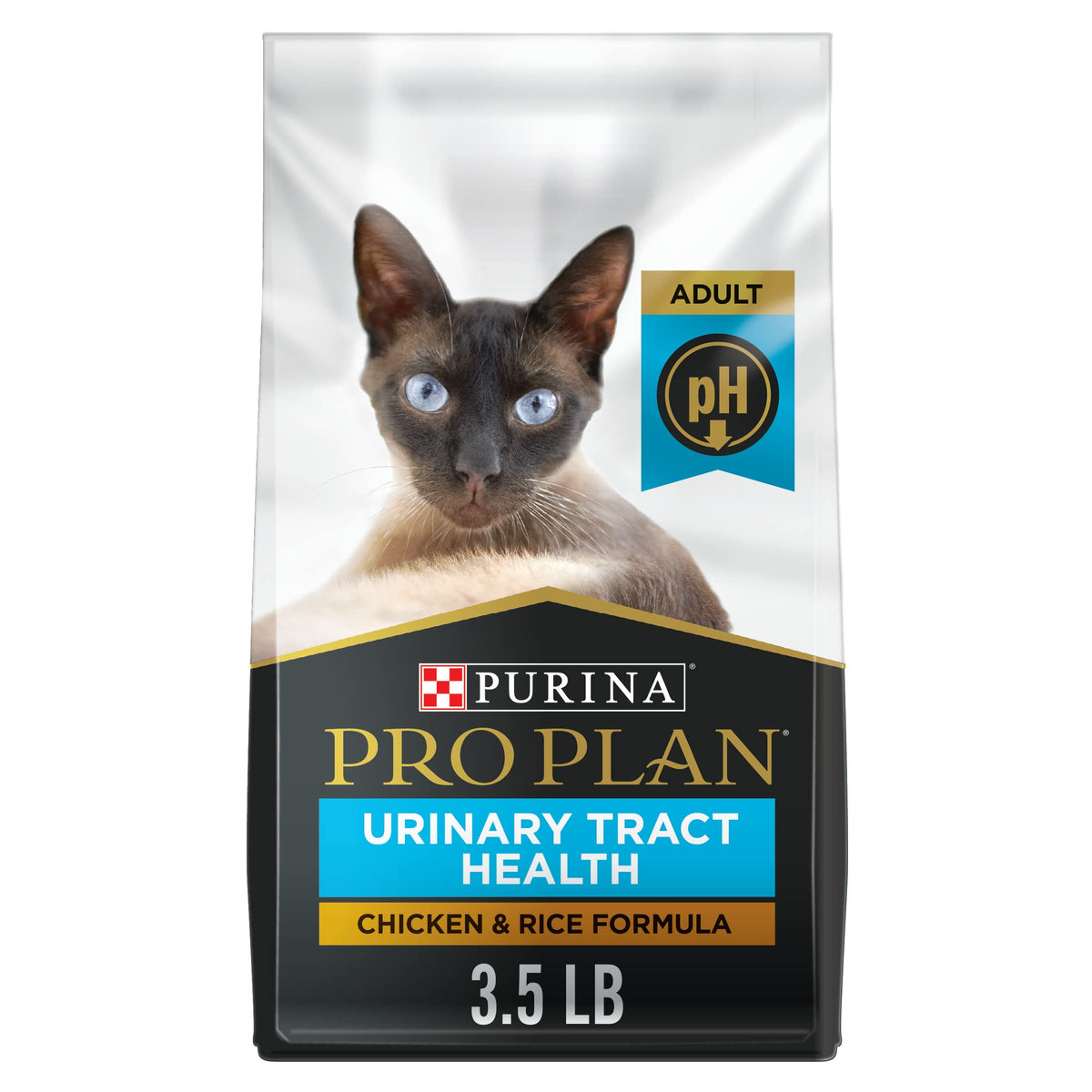 Purina Pro Plan Urinary Tract Cat Food, Chicken And Rice Formula - 3.5 Lb. Bag