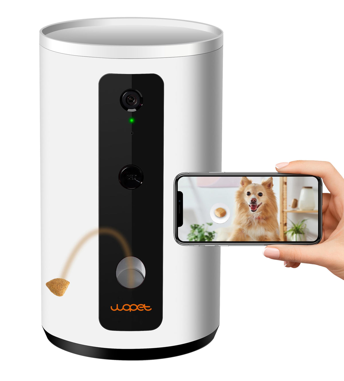 Wopet Dog Camera D01 Plus, 5G Wifi Pet Camera With Treat Tossing, 1080P Hd With Night Vision For Pet Viewing, Two Way Audio Comm