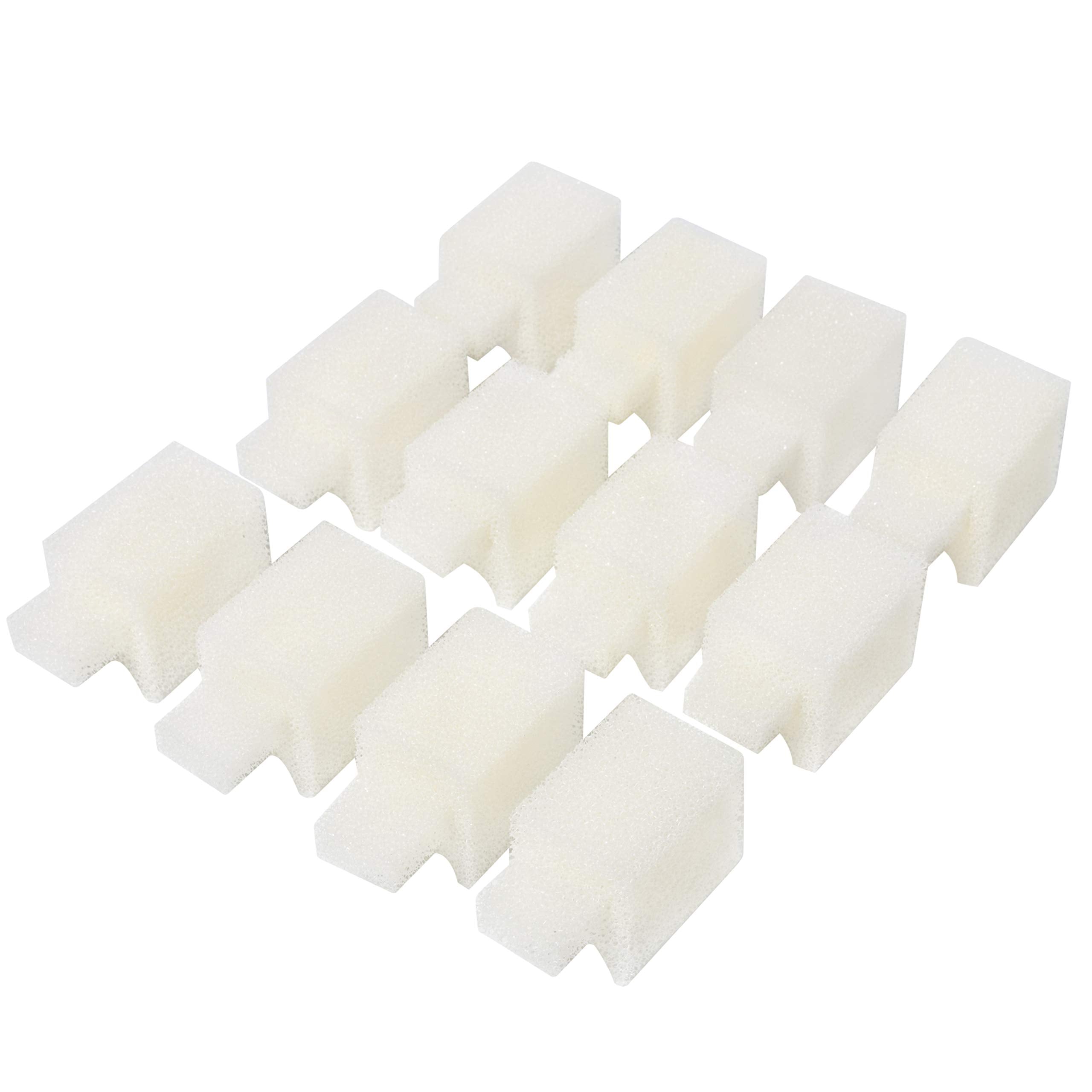 Ltwhome Compatible Foam Filter Pads Fit For Fluval U1 Aquarium Filters (Pack Of 12)
