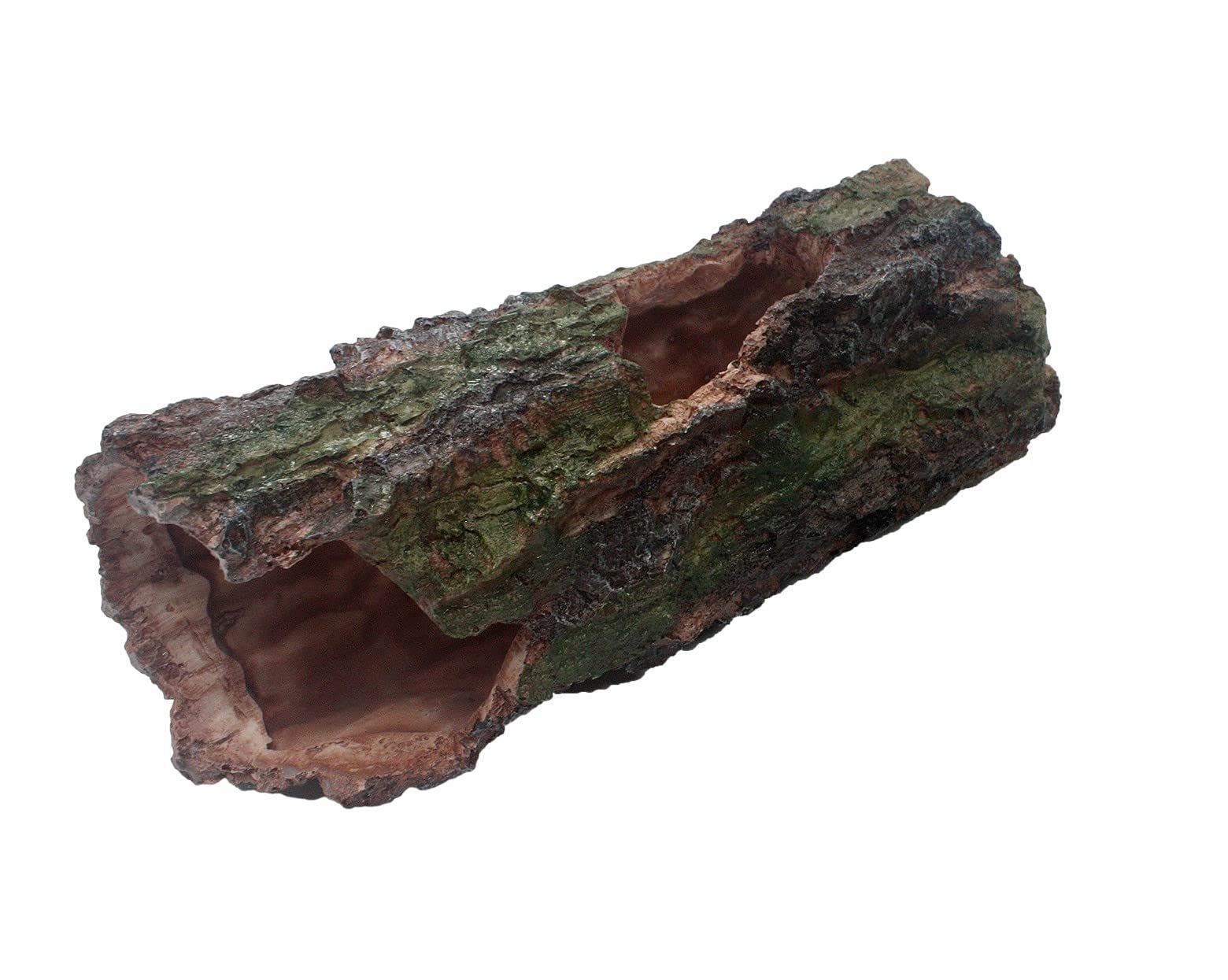Komodo Forest Log Large | Natural Looking Hideout | Under Water Aquarium Or Dry Habitat Decoration Accessory