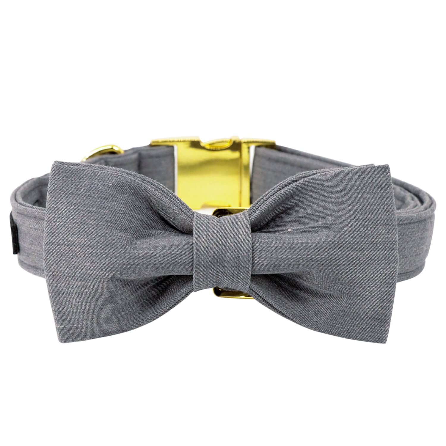 Maca Bates Dog Collar With Bow Bowtie For Dogs Solid Colors Sailor Bow Tie Adjustable Breakaway Grey Collars Accessories Birthda