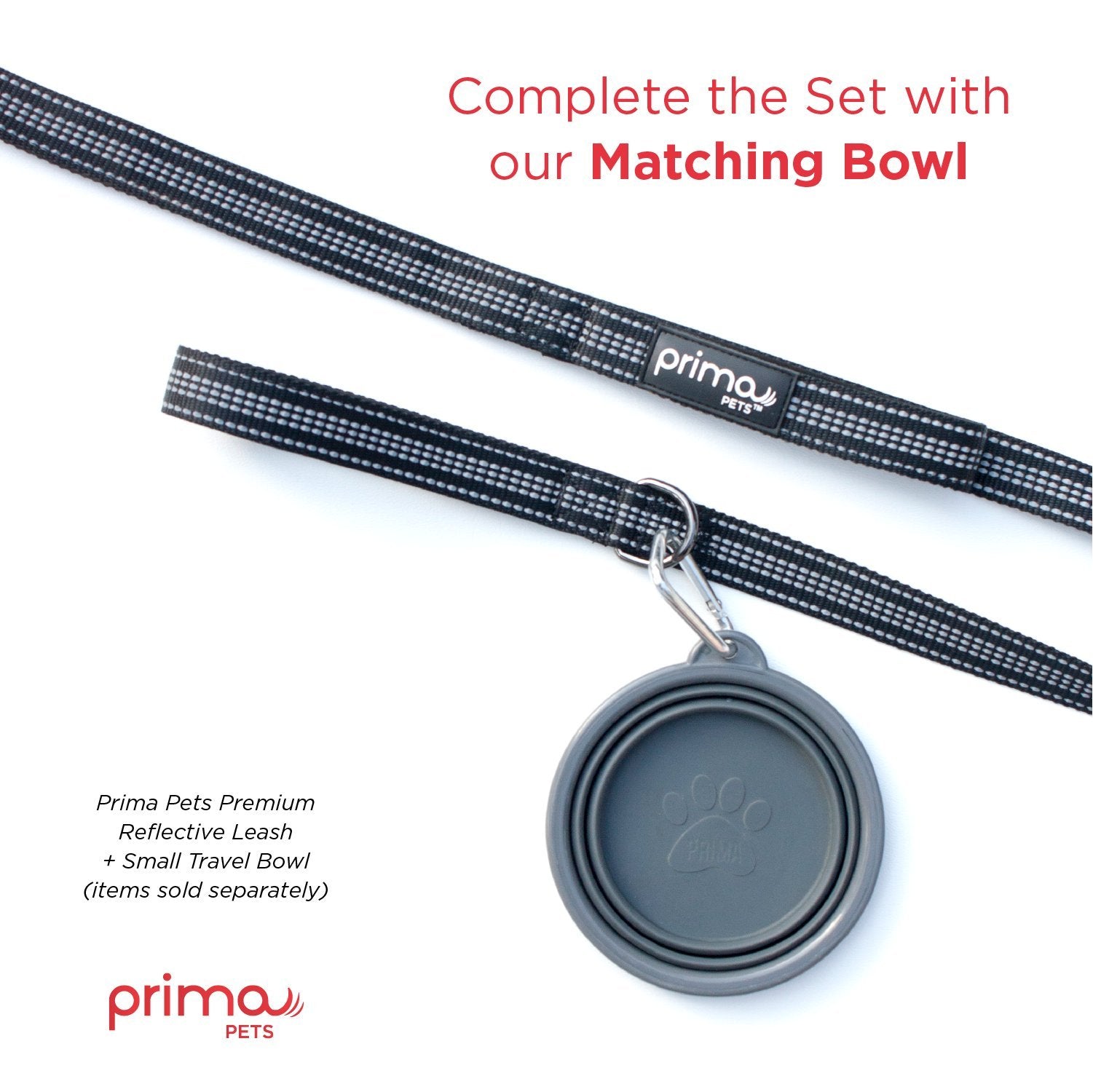 Reflective 4 Feet Nylon Dog Leash With Padded Double Handles, 2 Heavy Duty Neoprene Handles For Control Safety Training Durable Traffic Handle, For Medium To Large Dog (Large - 1' Width, Black)