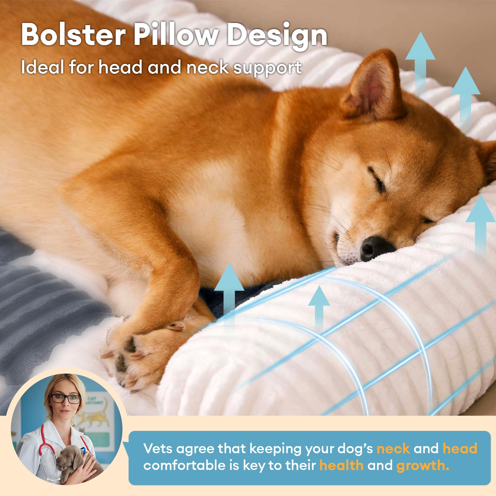 Funny Fuzzy Pet Couch Covers For Sofa, Large Dog Couch Cover Protector Plush Pet Bed Mat For Furniture Protector, X-Large. Muted