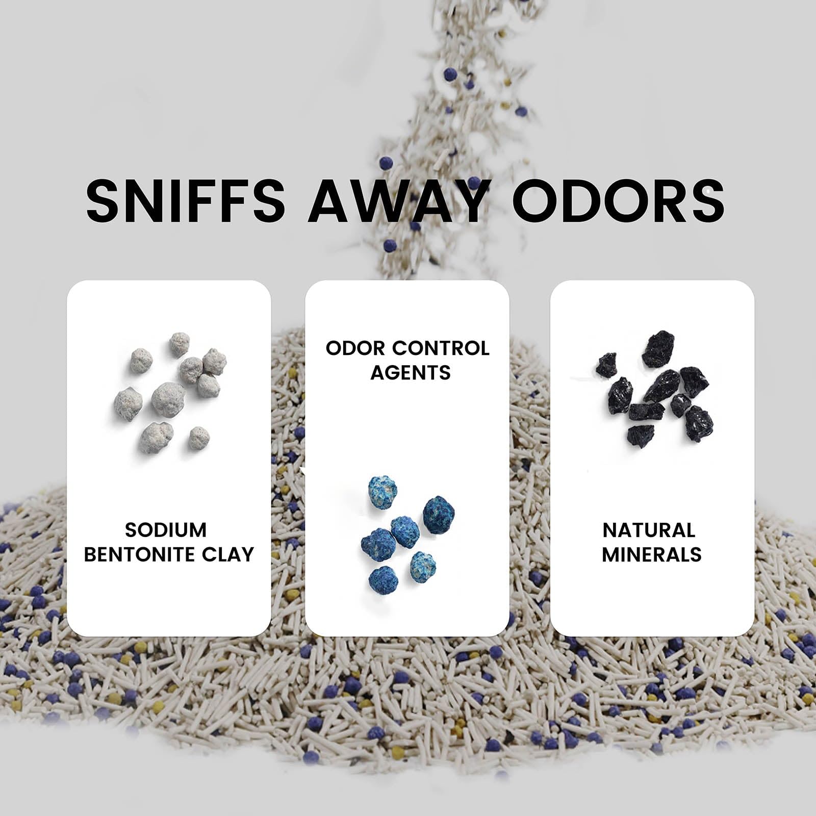 Tofu Cat Litter 45 Lbs, Dr. Pawpaw Clumping Cat Litter, Natural Tofu Scent, Dust-Free Keep Kitty Tidy, Superior Odor Control Kee