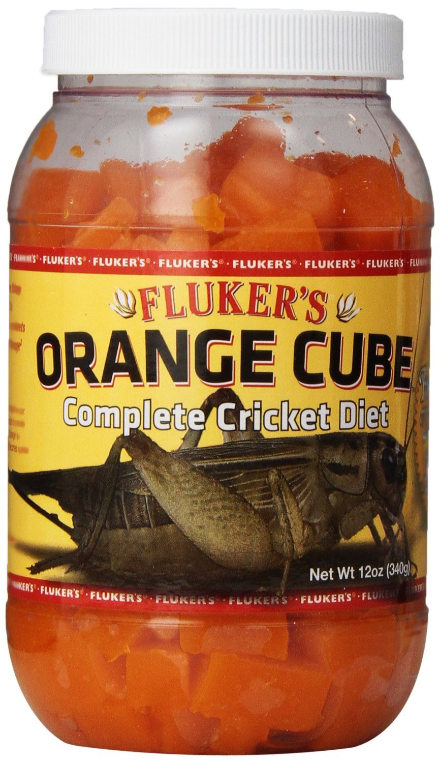 Flukers Orange Cube Complete Cricket Diet 12 Ounce (Pack of 1)