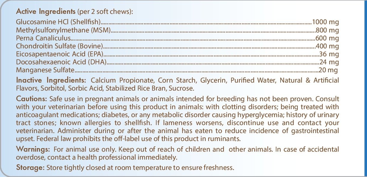 Healthy Breeds Irish Setter Z-Flex Max Hip and Joint Soft Chews 50 Count