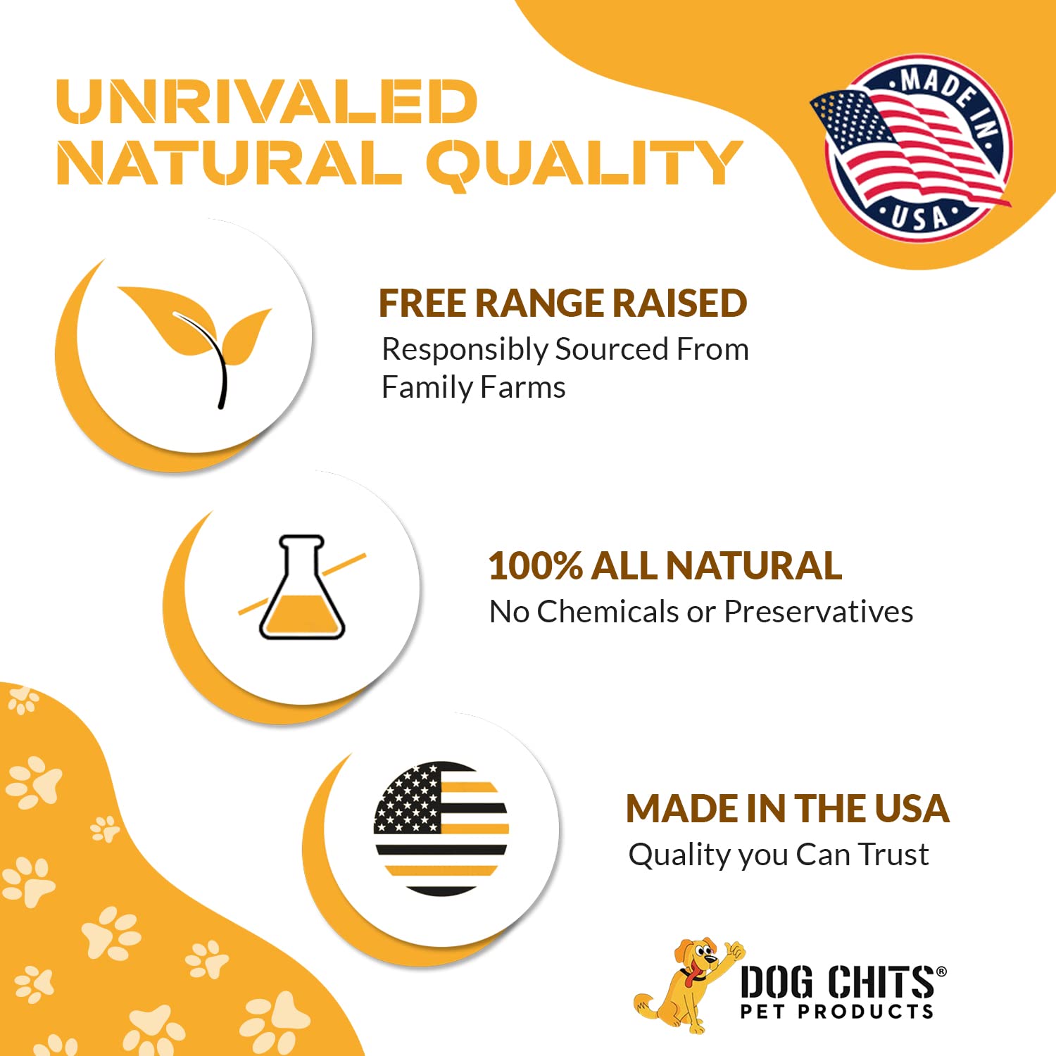 Dog Chits Beef Lung Fillets Dog and Puppy Treats - New! - All Natural Grain and Chemical Free Training Chews - High Protein and