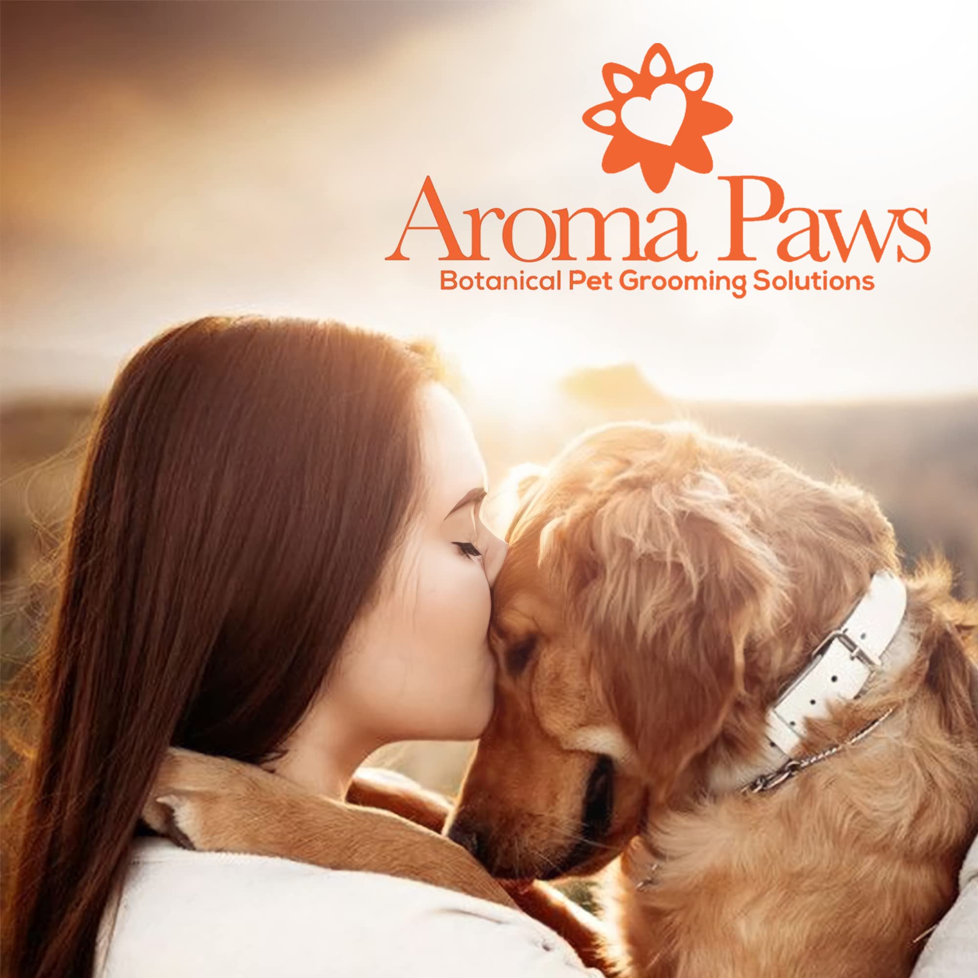 Aroma Paws Dog Shampoo And Conditioner - Aromatic Tearless Shampoo For Cleansing, Grooming, And Conditioning - Moisturizing Shampoo For Dogs And Puppies - Lavender Chamomile 13.5 Oz