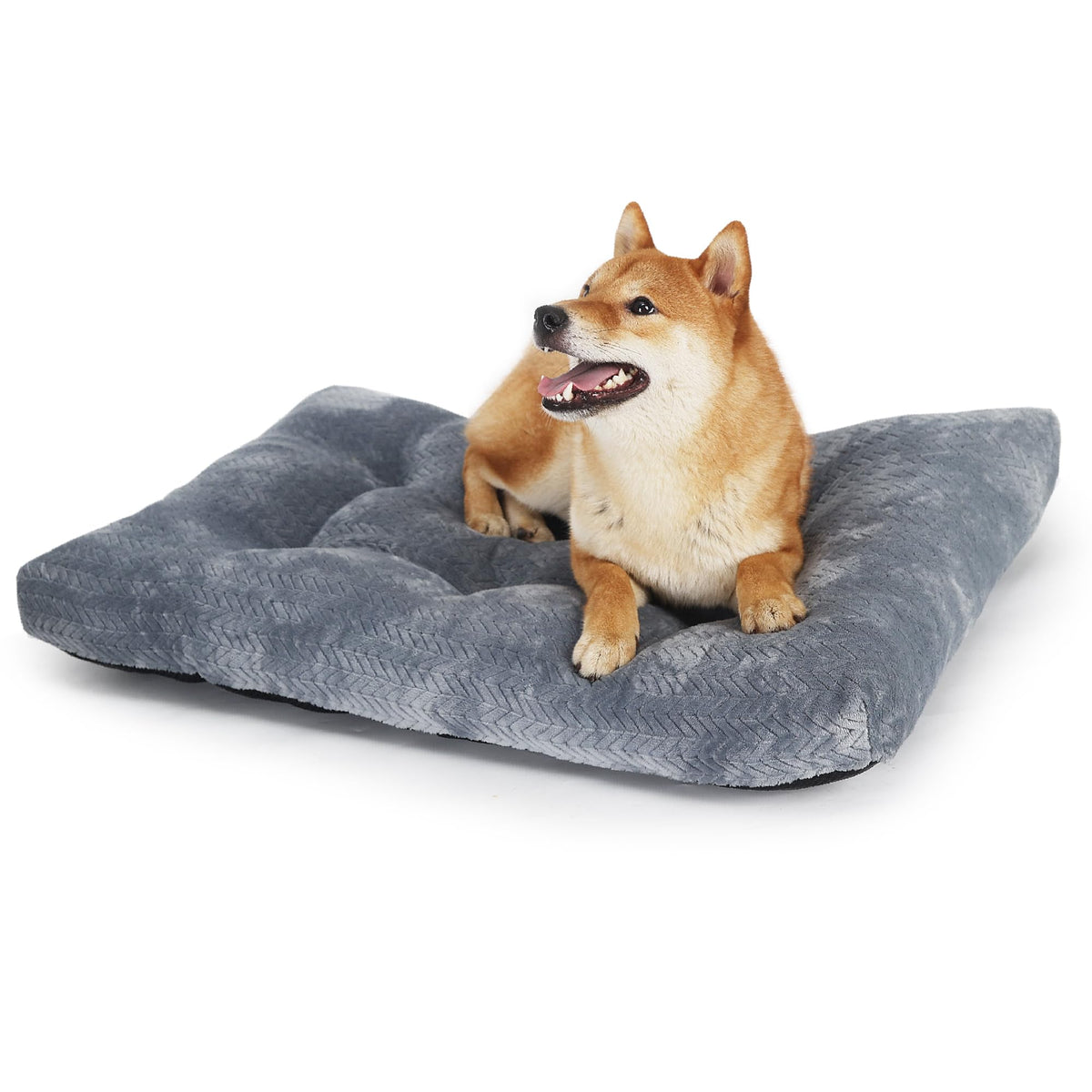 Dog Beds For Crates Washable 30 Inch Crate Bed For Medium Dogs Soft And Fluffy Sleeping Pillow Pets Fit Cages With Anti-Slip Ken