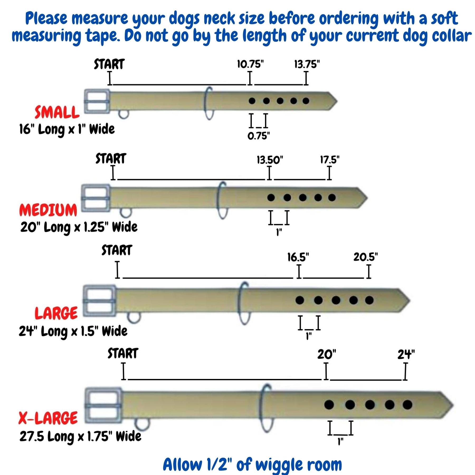 Real Leather Dog Collar Padded Soft Interiors With Premium Vintage Look Handcrafted Heavy Duty With Tag Ring For Small Medium And Large Pets (Small (1' Wide For 10.75' - 13.75' Neck), Black)