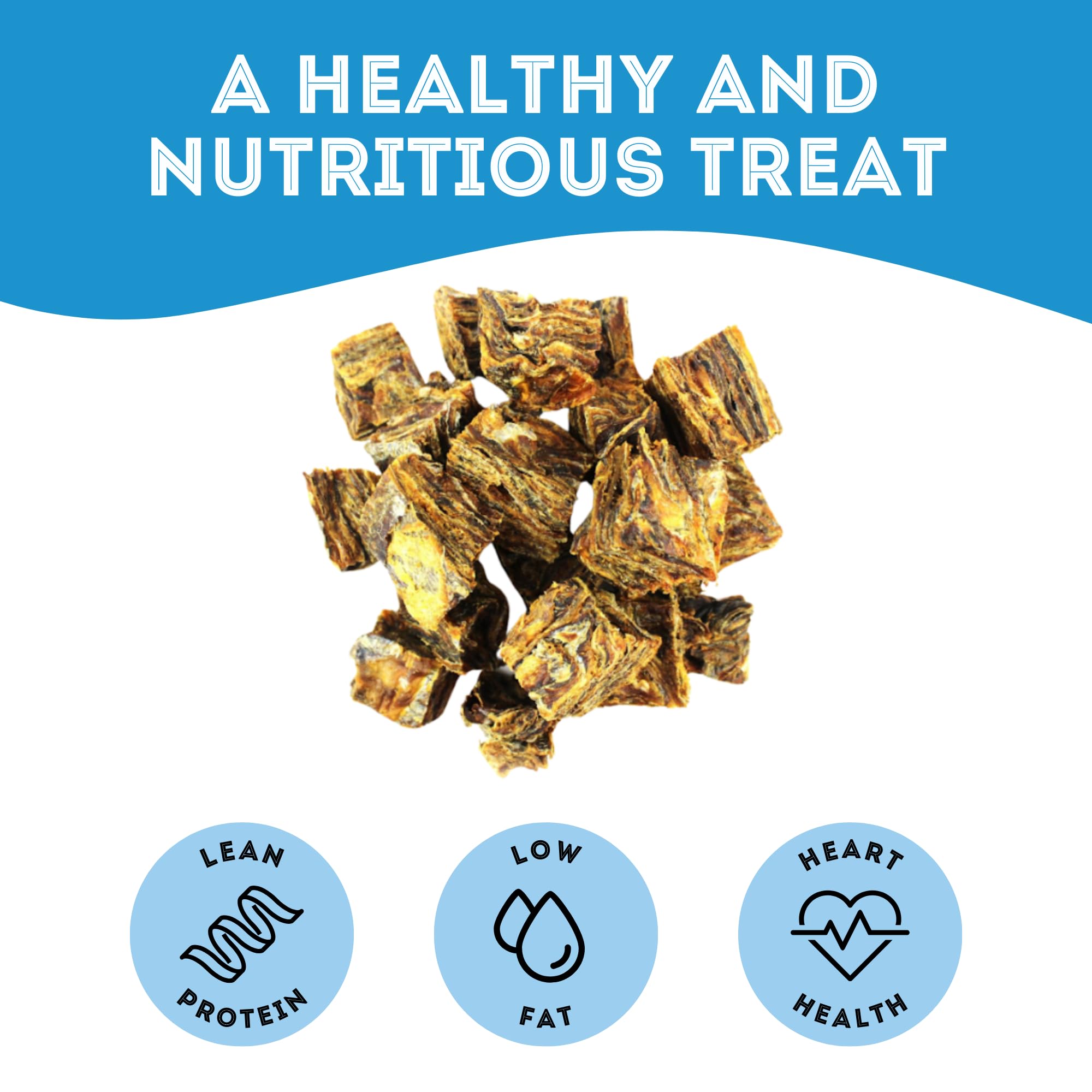 The Granville Island Pet Treatery Dehydrated Cod Skin for Dogs & Cats (5.3 oz, Pack of 1) - Dehydrated Single Ingredient Dog Tre
