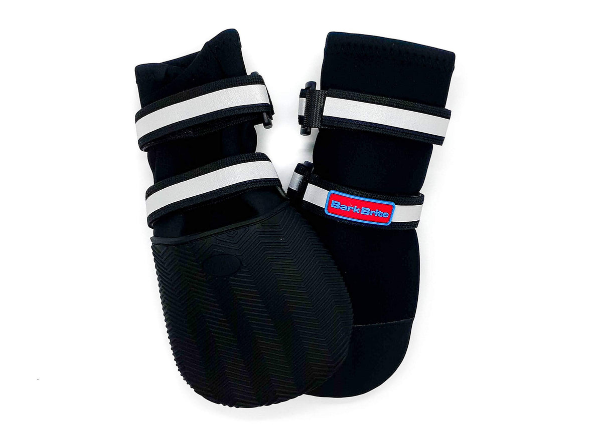 All Weather Neoprene Paw Protector Dog Boots With Reflective Straps In 5 Sizes! (Xxl (4.5X4.5 In.))