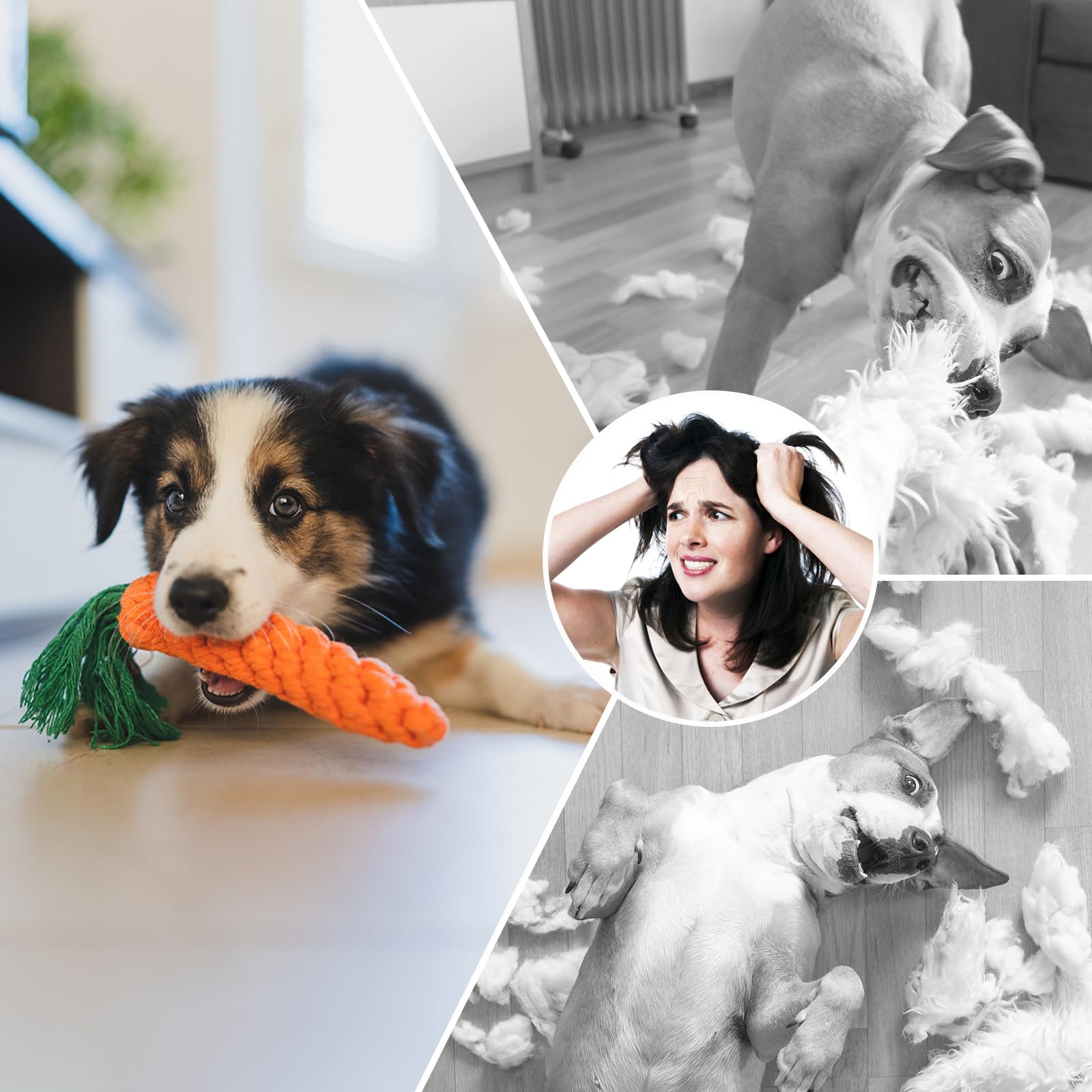 Squeaky Dog Toys For Puppy Small Stuffed Toys With Rubber Toys In Bulk Plush Dog Toy Safe Fetch Chew Toys Pack For Chewing And T