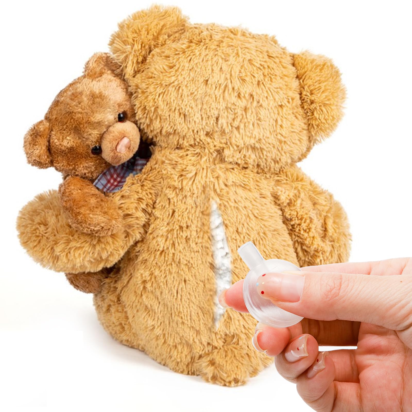 Tebery 45 Pack Replacement Squeakers For Dog Toys, Loud Plastic Pet Toy Squeakers Repair, Squeaky Diy Toy Noise Makers Accessori