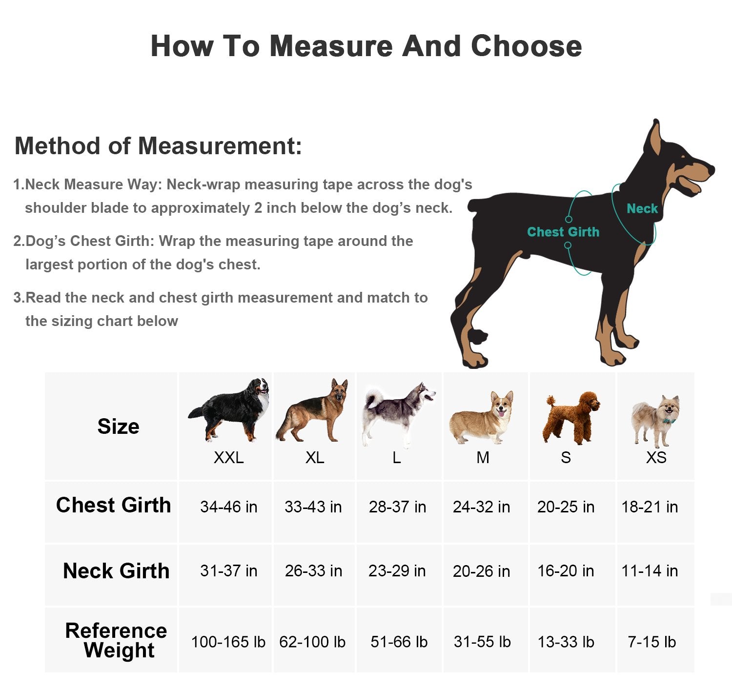 Fairwin Service Dog Vest-No-Pull Dog Harness With Handle Adjustable Reflective Patches In Training Vest Harness For Small Medium Large Breed Outdoor Walking