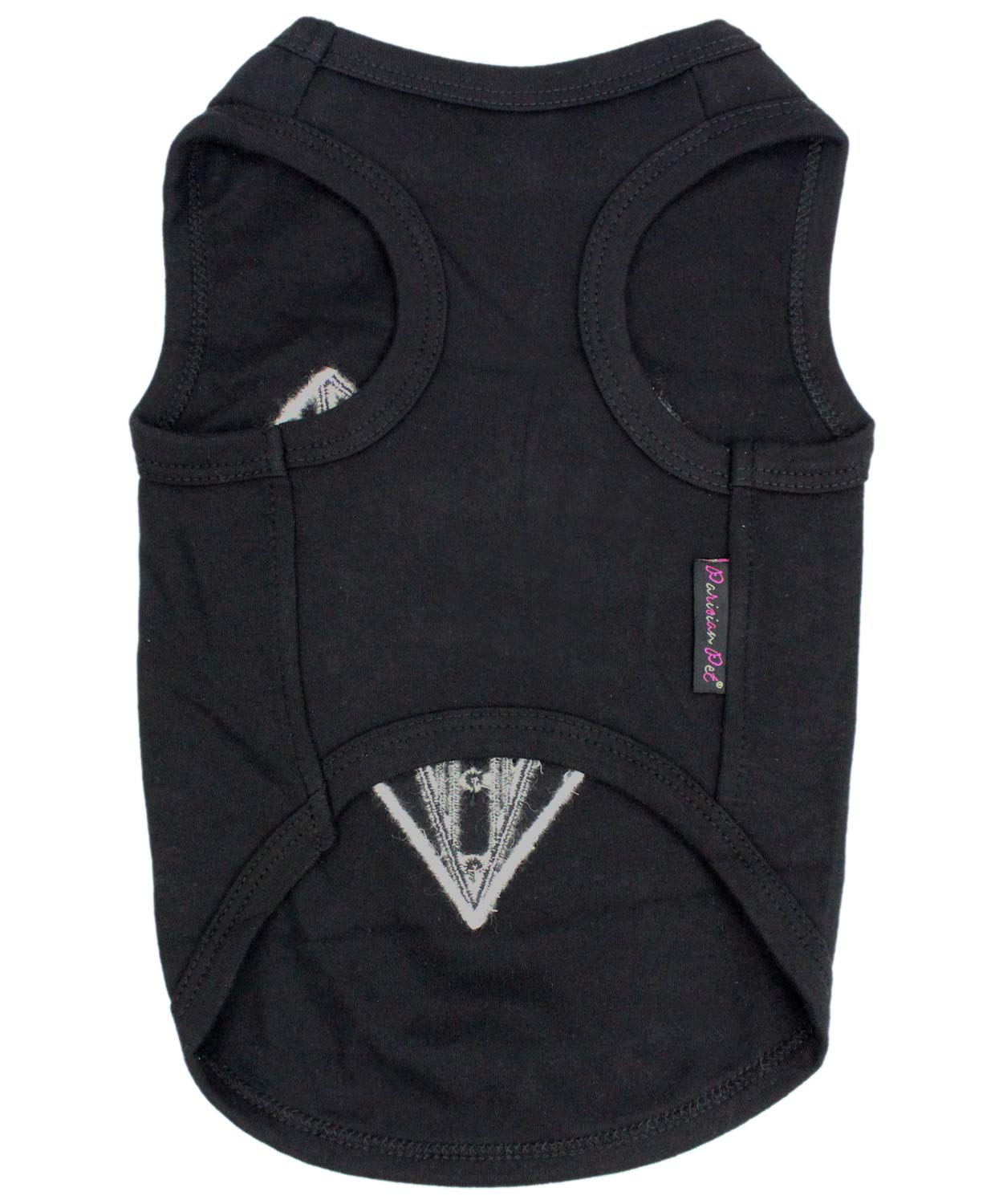 Parisian Pet Tuxedo Dog T-Shirt, Small