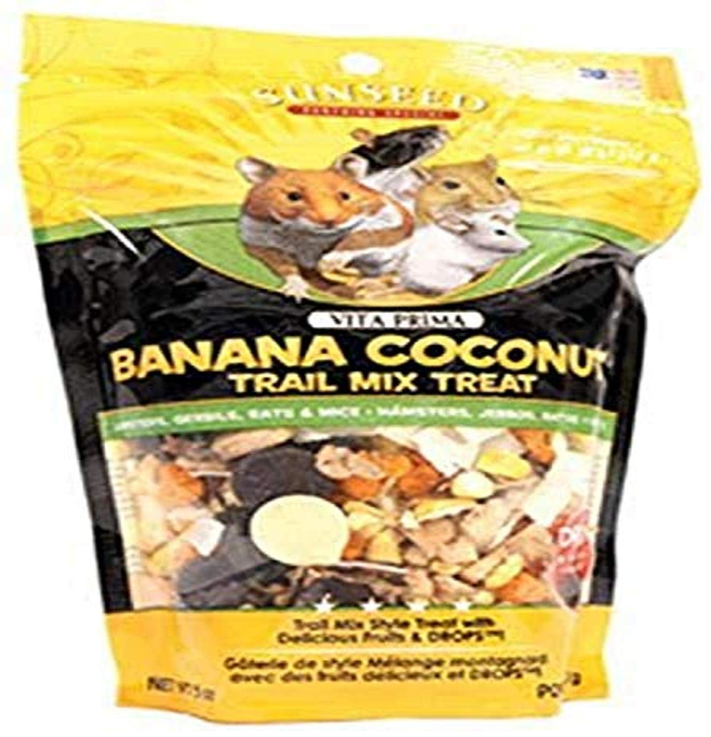 Vitakraft Vita Prima Banana Coconut Trail Mix Treat 5 oz.
