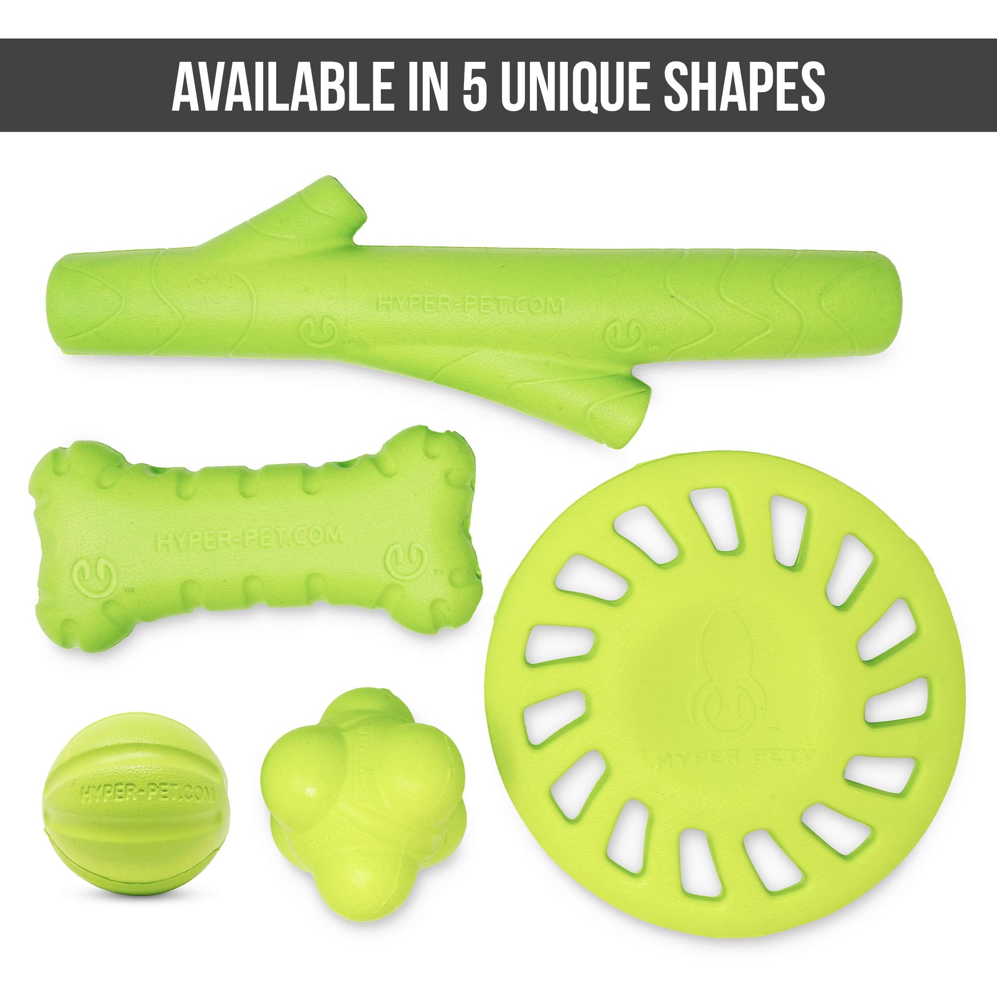 Hyper Pet Fetching Dog Toys - Throwing Stick Dog Toy Made With Eva Foam - Easy To Clean & Floats On Water