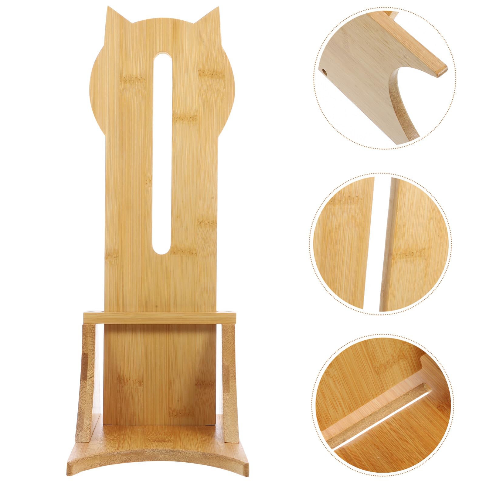 Balacoo Pet Rodent Water Dispenser Water Bottle Stand Wood Cat Water Bottle Rack For Pets Dogs Hamster Water Bottle Stand Cats Wooden Water Bottle Stand (Without Water Bottle)