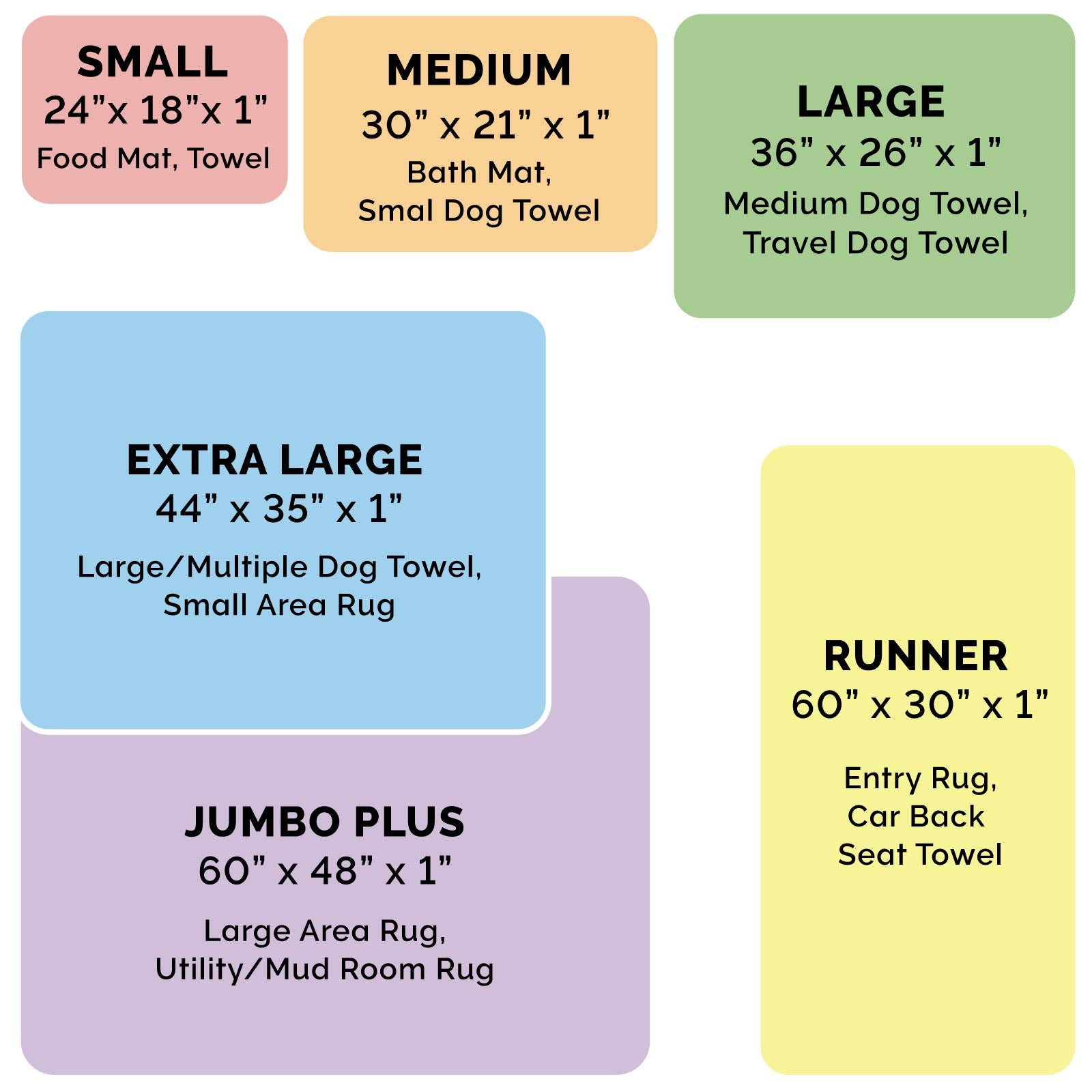 Furhaven 36 x 26 Highly Absorbent Dog Door Mat for Muddy Paws, 100% Washable, Perfect for Entryway, Kitchen, & Bathroom Use - Ch