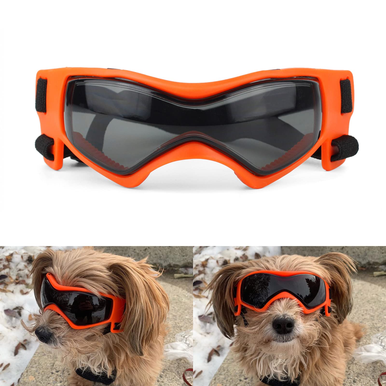 Dog Goggles Medium Breed, Dog Sunglasses Small Breed Dog Eye Sun Light Protection, Uv Protection Goggles For Dog With Adjustable