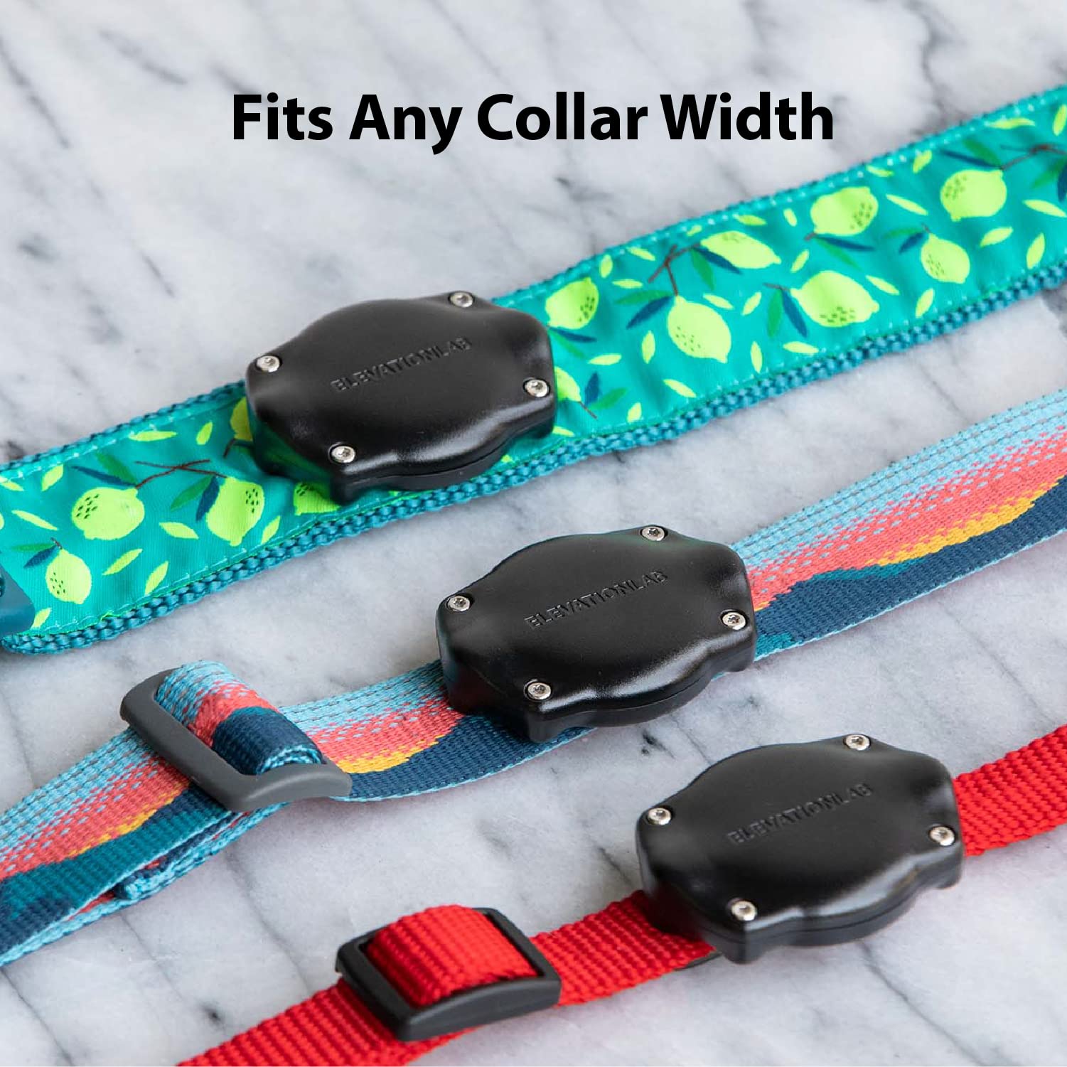 Elevation Lab Tagvault Pet - The Most Secure Airtag Dog Collar Mount | Ip68 Waterproof, Fits All Width Collars