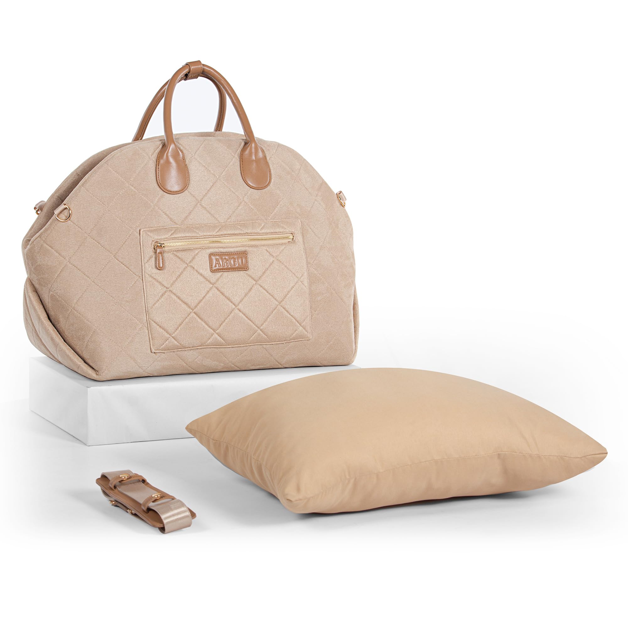 Argo Portable Pet Tote and Bed - Dog Carrier Tote, Bed, Dual Purpose, Mesh, Multi-Functional, Durable Material