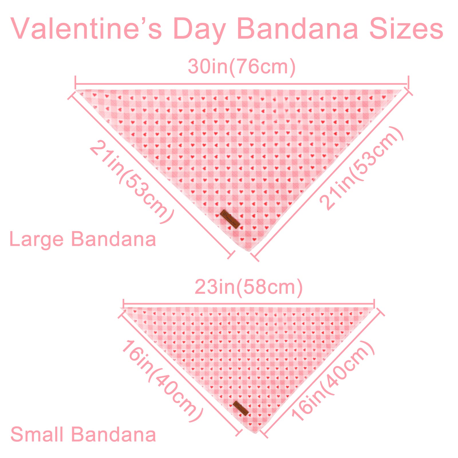 Up Urara Pup Valentine’S Day Dog Bandana, Valentine Triangle Bid Scarf For Girl Boy Medium Large Dogs, Adorable Puppy Wedding & Valentine’S Day Bandana, Cute Soft Cotton Pet Kerchief