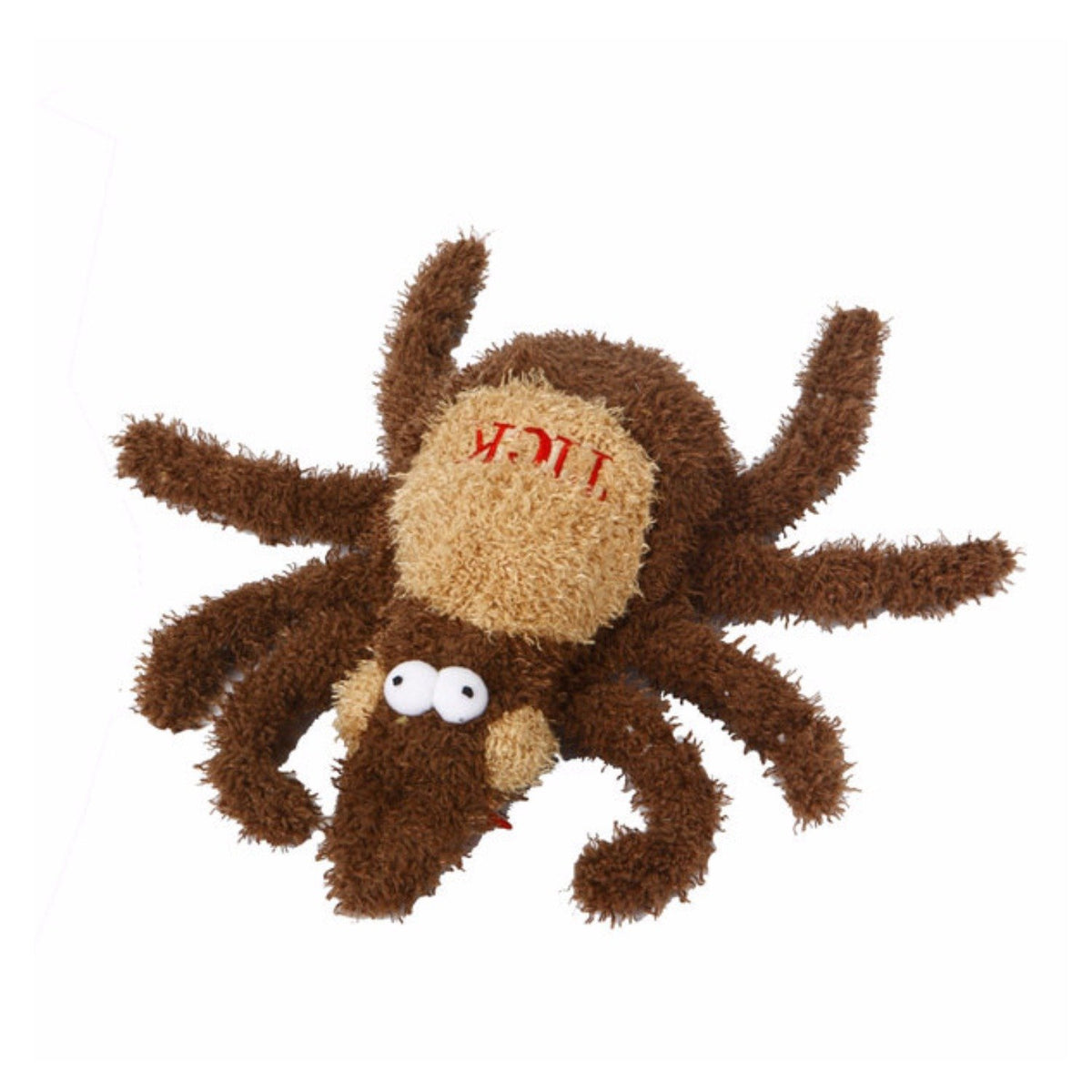 Multipet'S 6-Inch Plush Tick Dog Toy, Medium