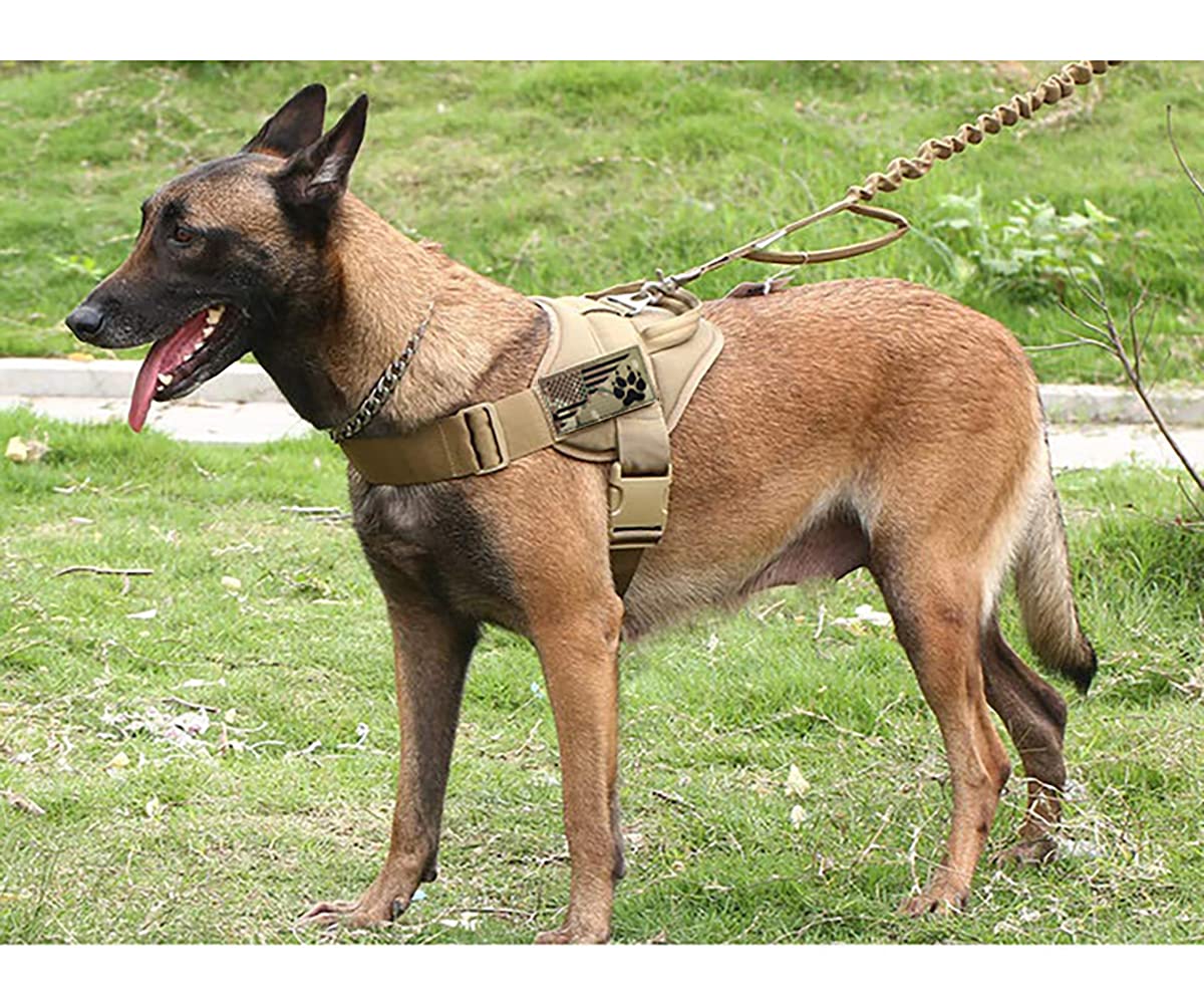 Ir Reflective Service Dog Patch Us Flag Tactical Dog Paw Patches Vests/Harnesses Fastener Hook & Loop Patch (3.54 * 1.97In)