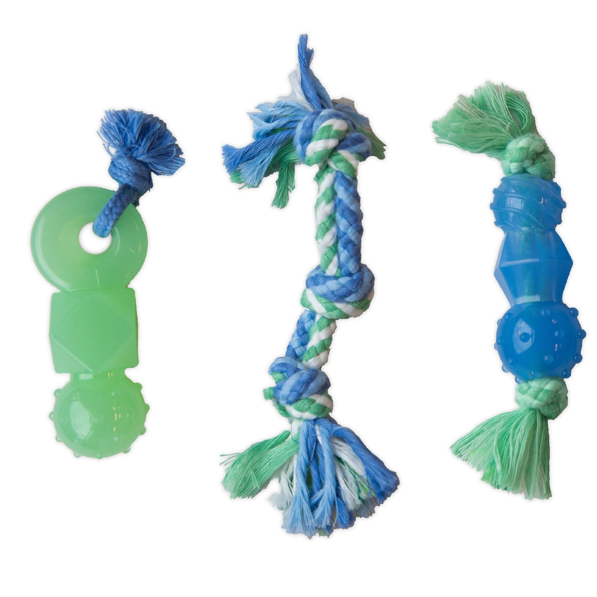 Outward Hound Mini Dentachew Dental Dog Chew Toy - 3 Pack - Great Size For Small Dogs And Puppies