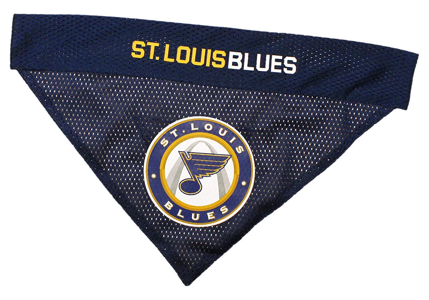 NHL St.Louis Blues Bandana for Dogs & Cats, Small/Medium. - Cute & Stylish Bandana! The Perfect Hockey Fan Scarf Bandana, Great 